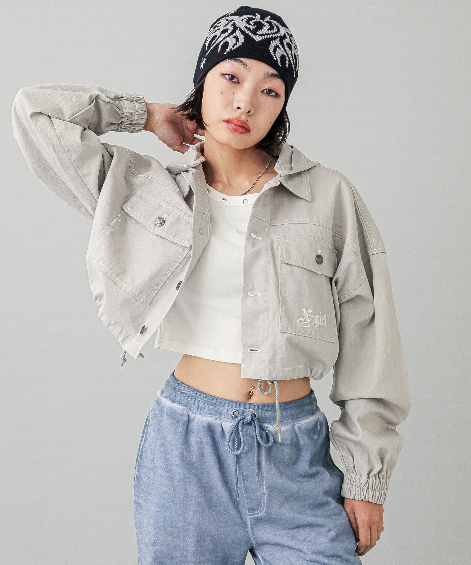 2WAY CROPPED JACKET