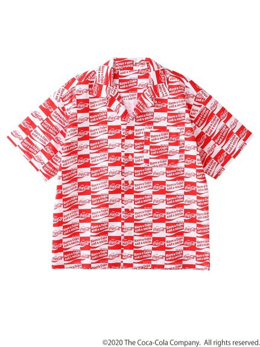 COCA-COLA CHECKER S/S SHIRT X-girl