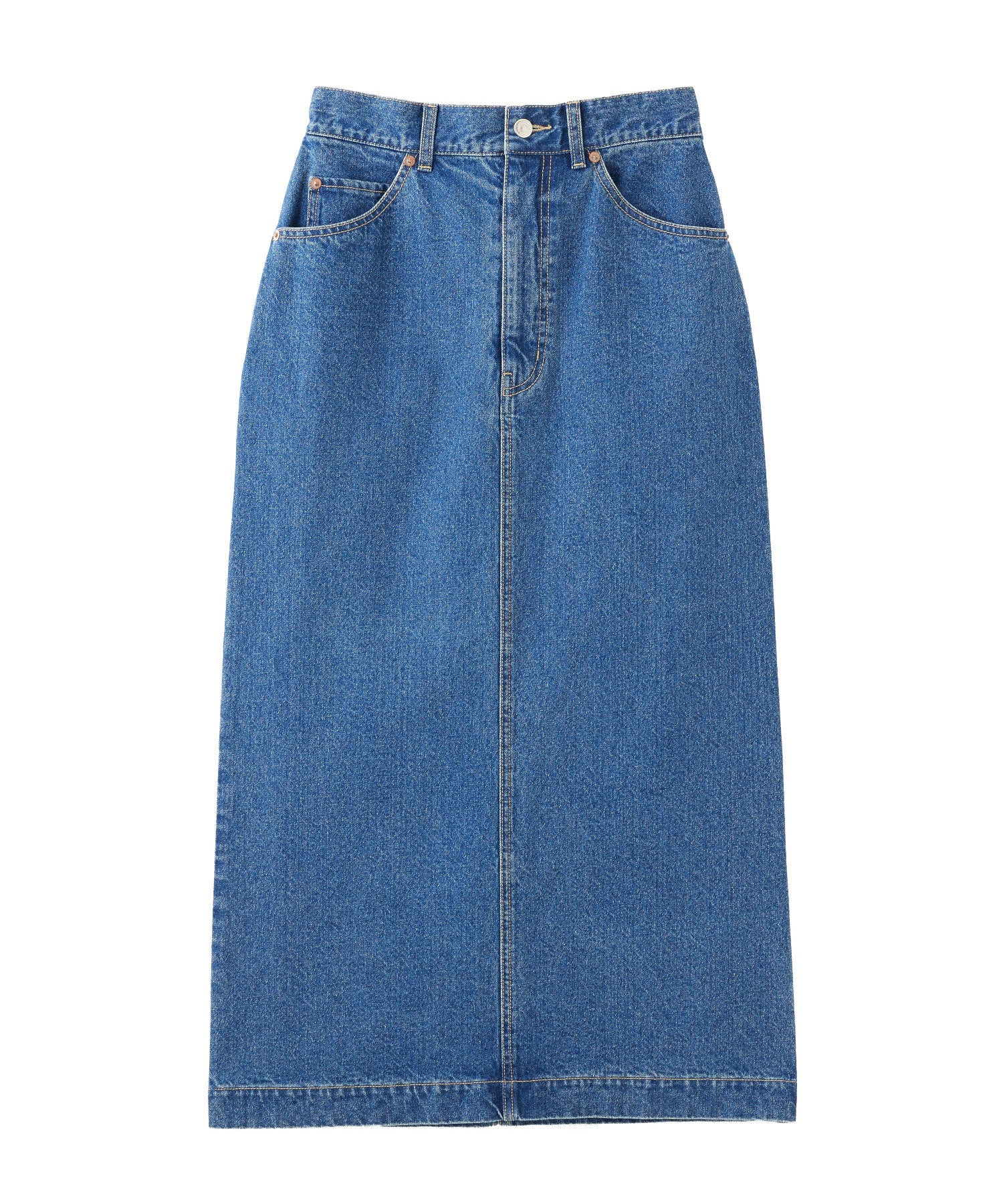 DENIM LONG SKIRT