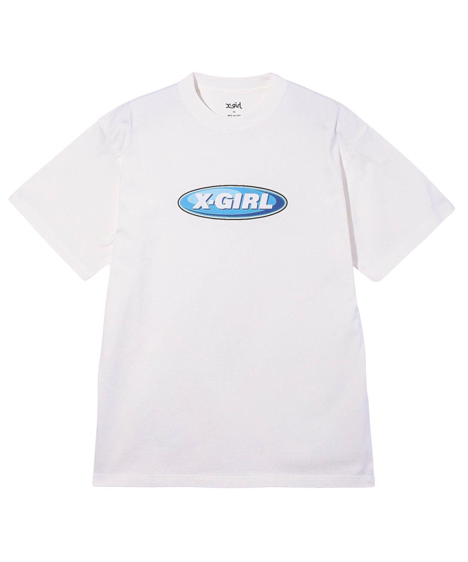 METALLIC OVAL LOGO S/S TEE