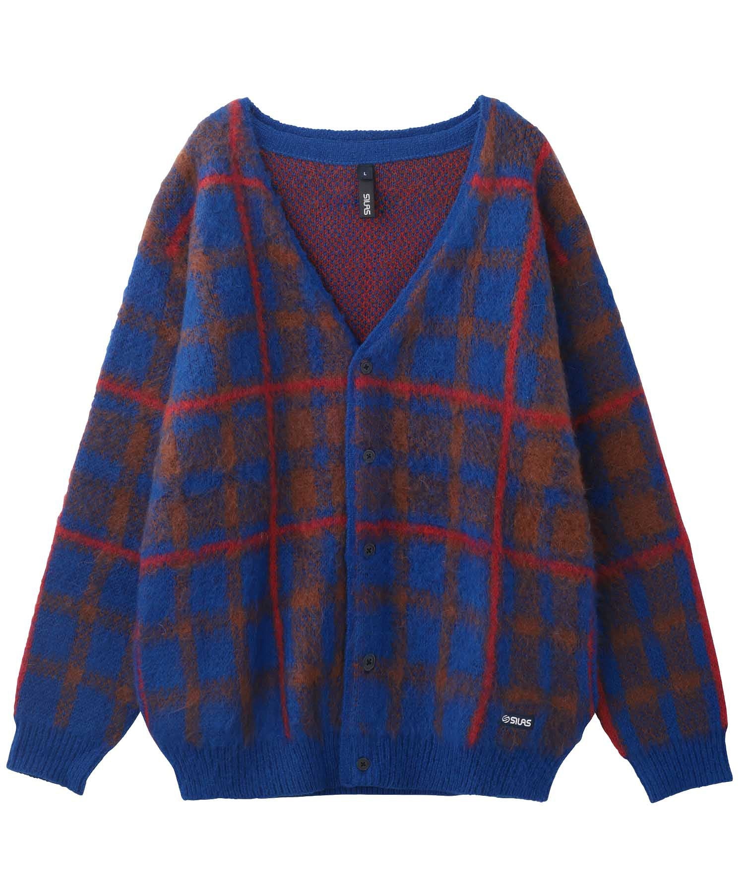 PLAID CARDIGAN SILAS