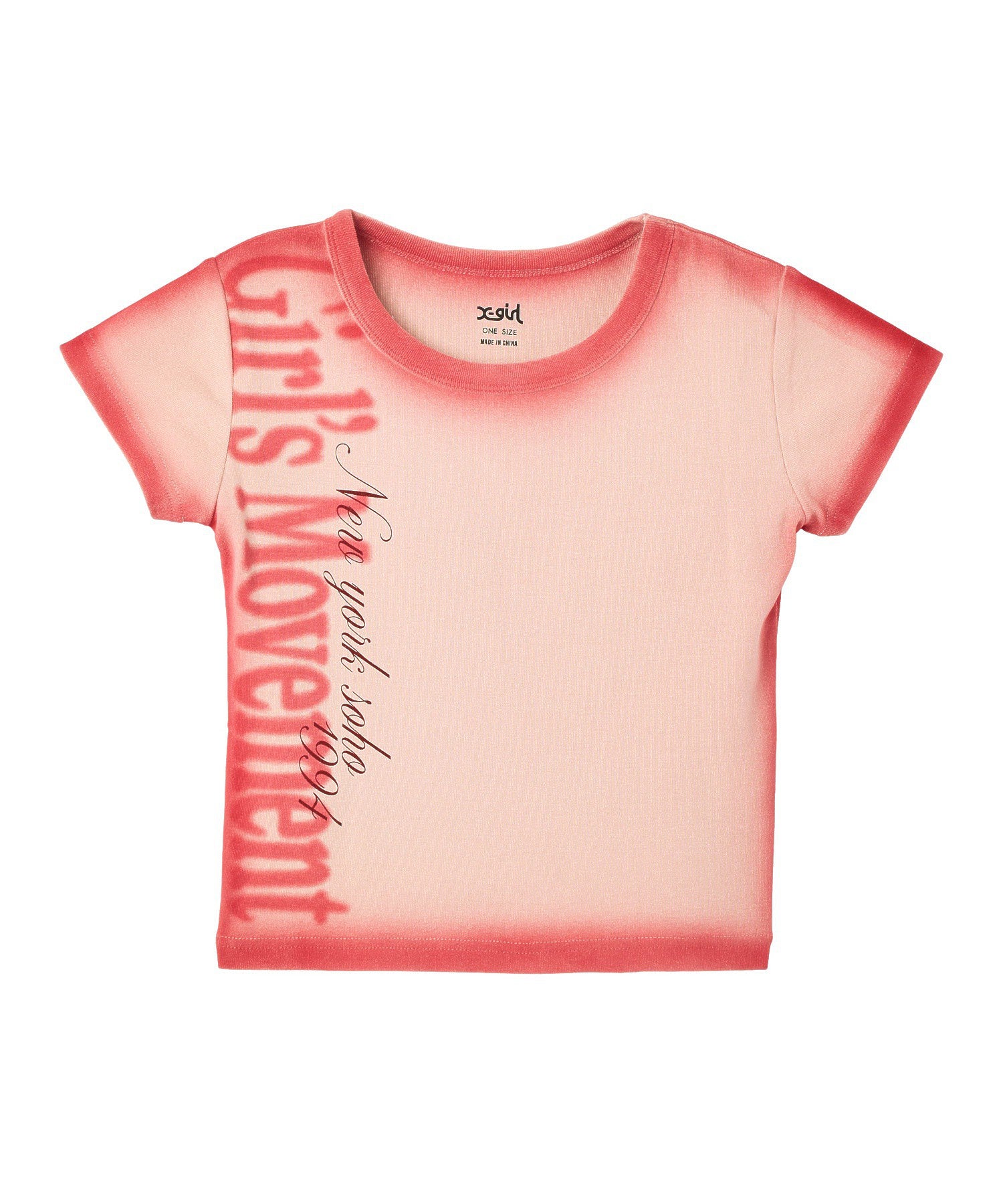 BLURRED SPRAY LOGO S/S BABY TEE
