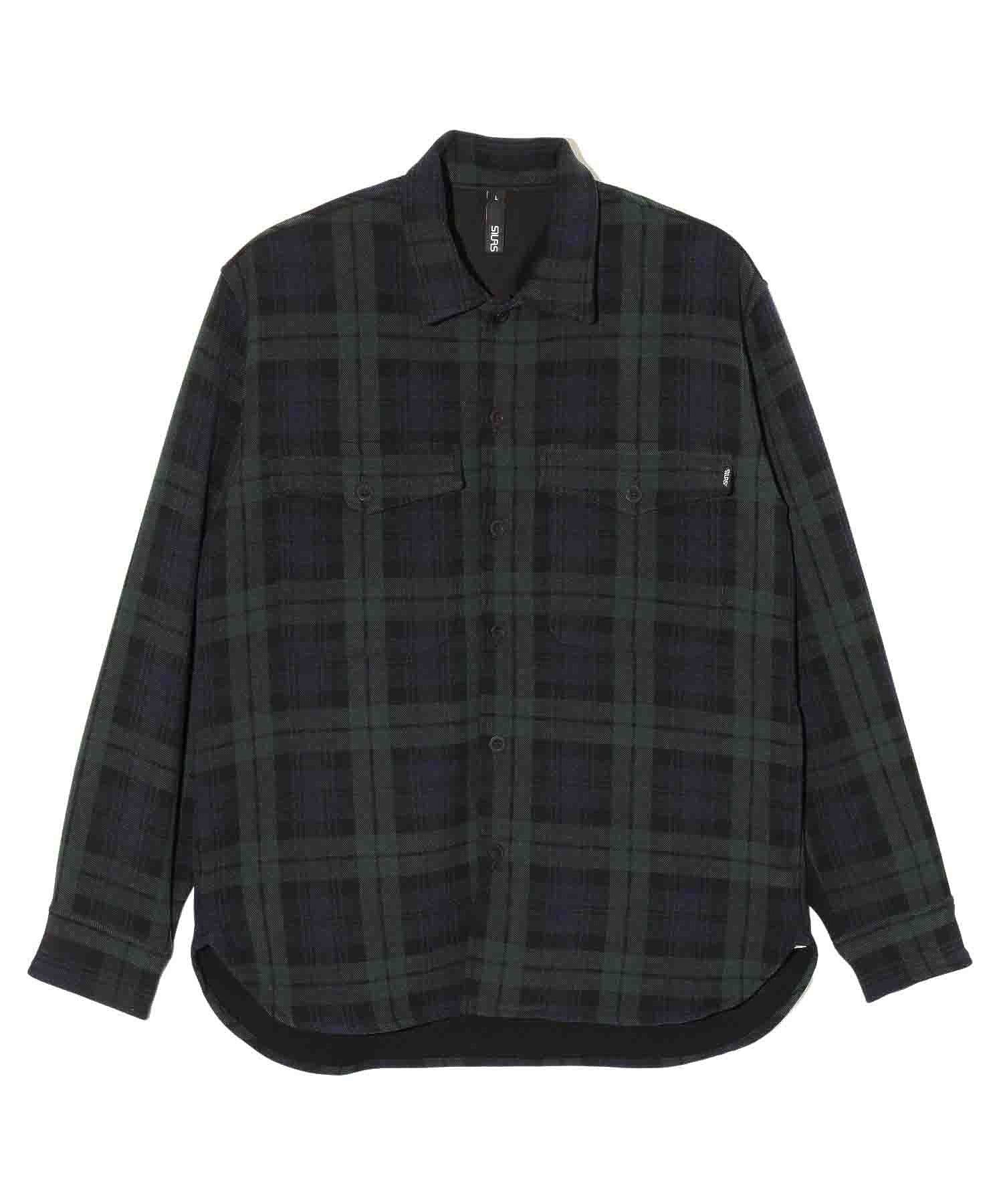 PLAID L/S SHIRT JACKET SILAS