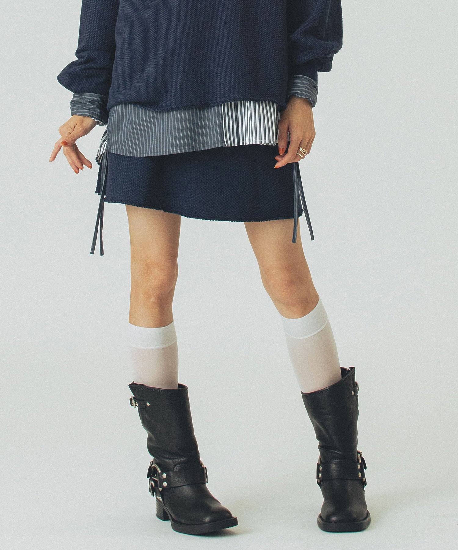 model:161cm 着用サイズ:ONE SIZE