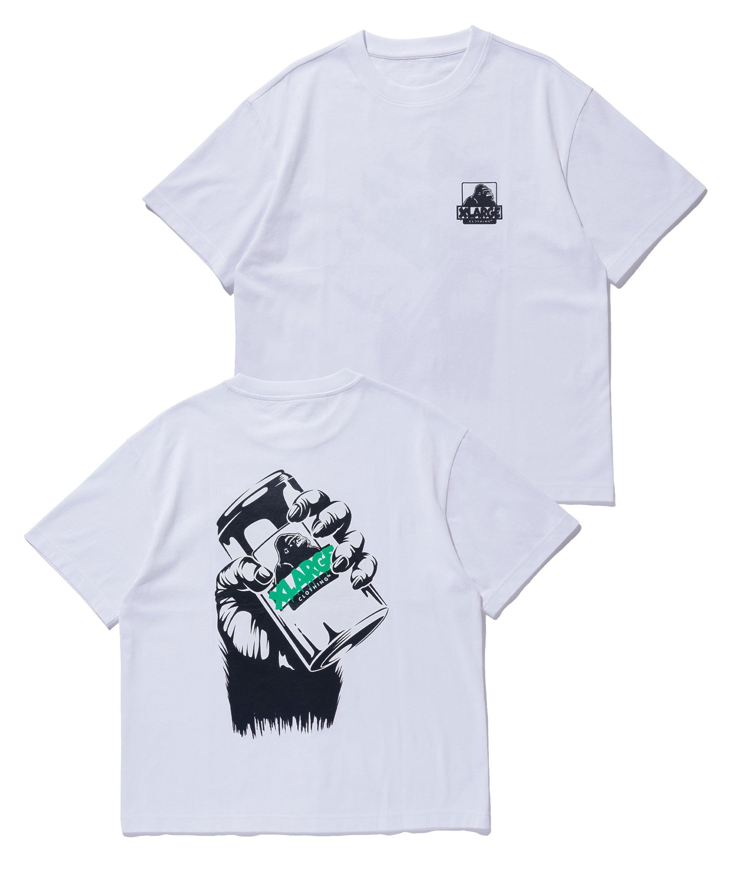 XLARGE×LIXTICK GRAB OG CAN S/S TEE