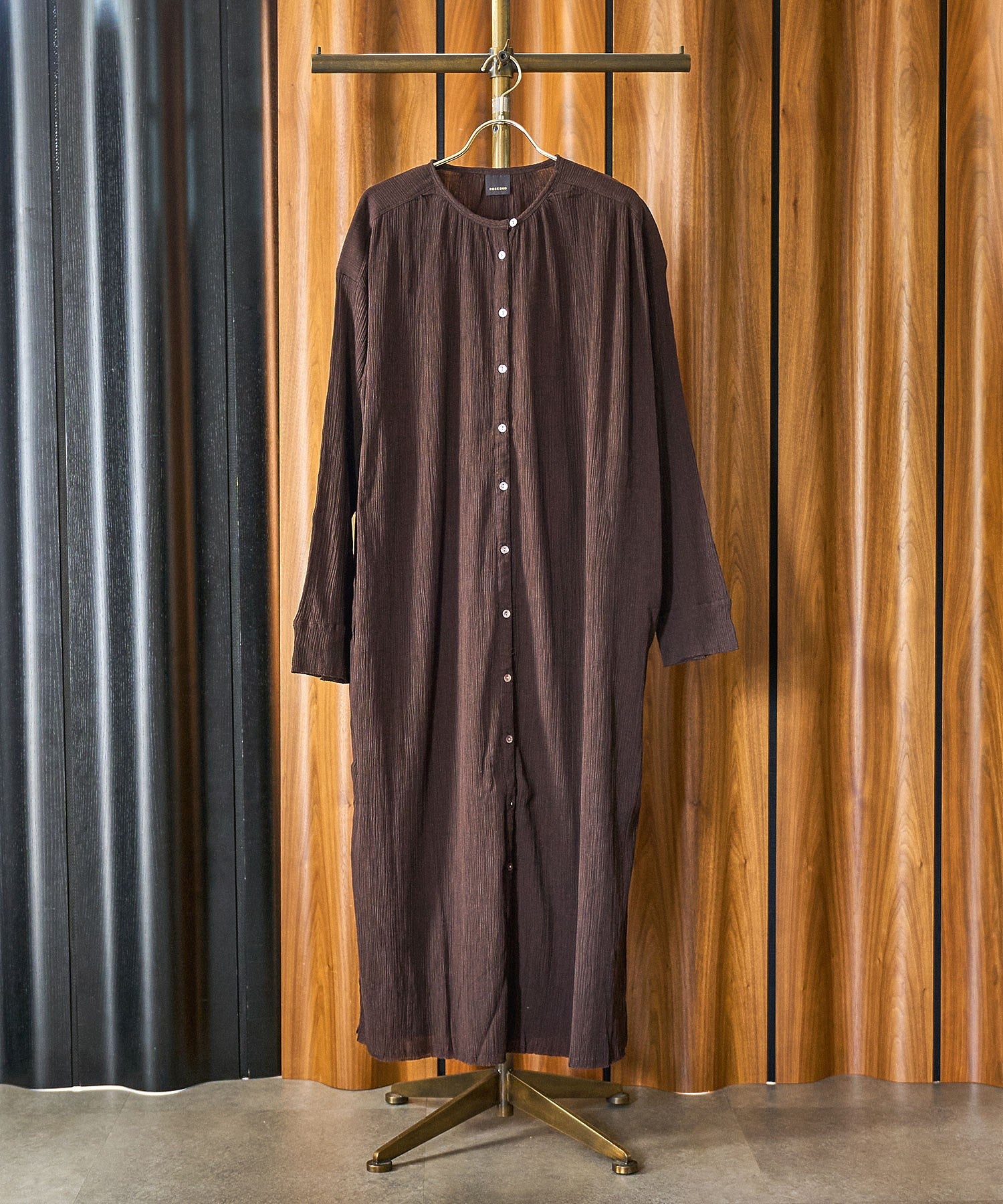 CREPE LONG DRESS