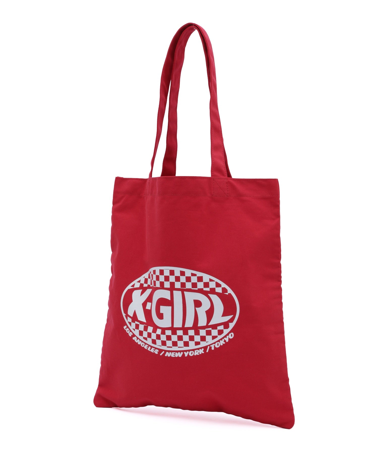 CHECKER OVAL LOGO TOTE BAG