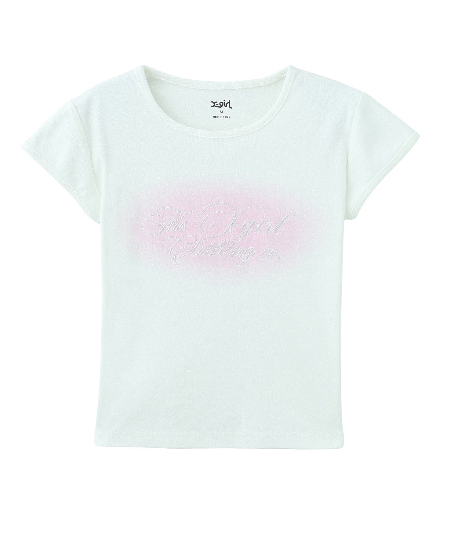 SPRAY AND CURSIVE SCRIPT LOGO S/S BABY TEE