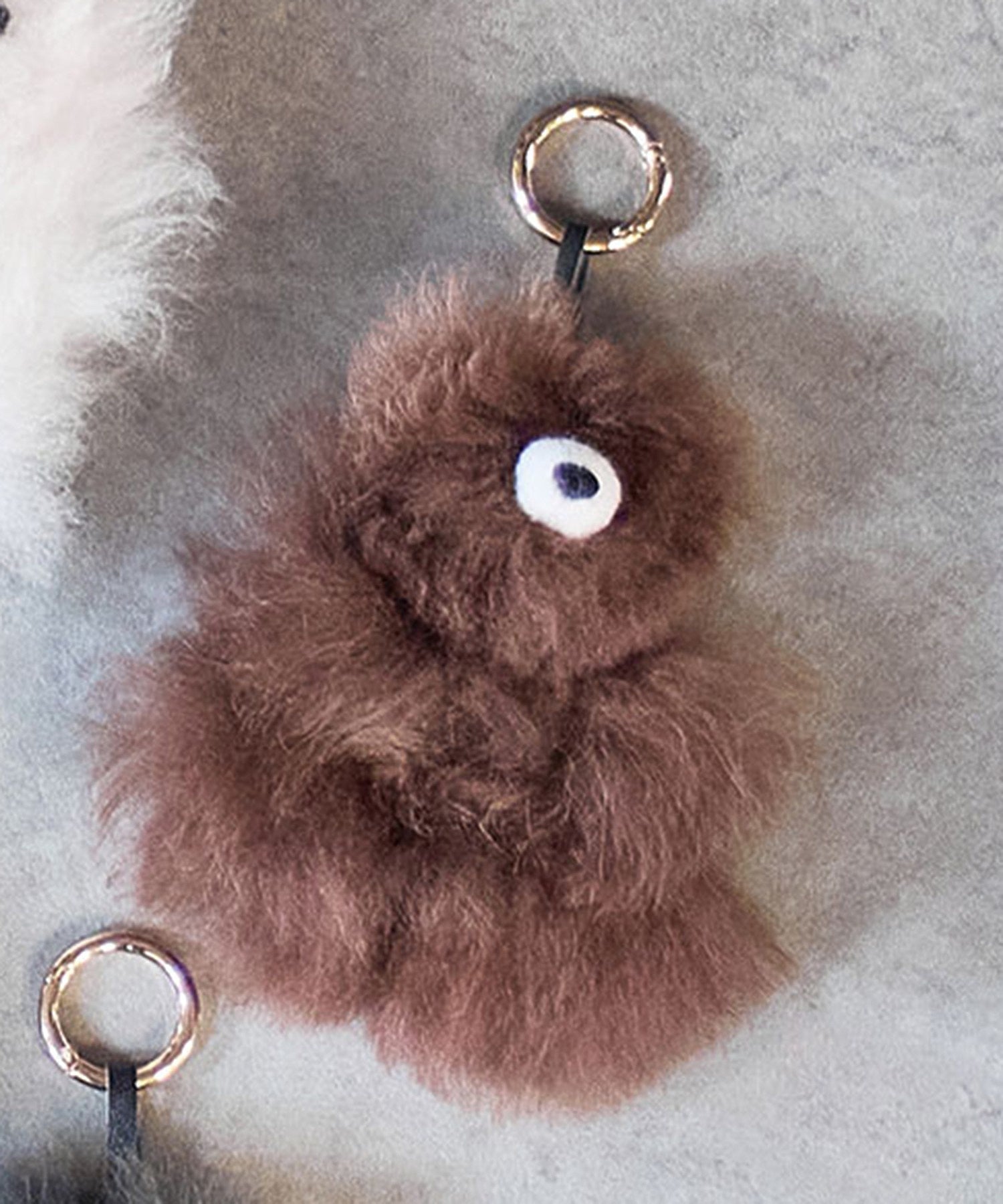 COSY/SMALL BEAR BABY ALPACA KEY RING