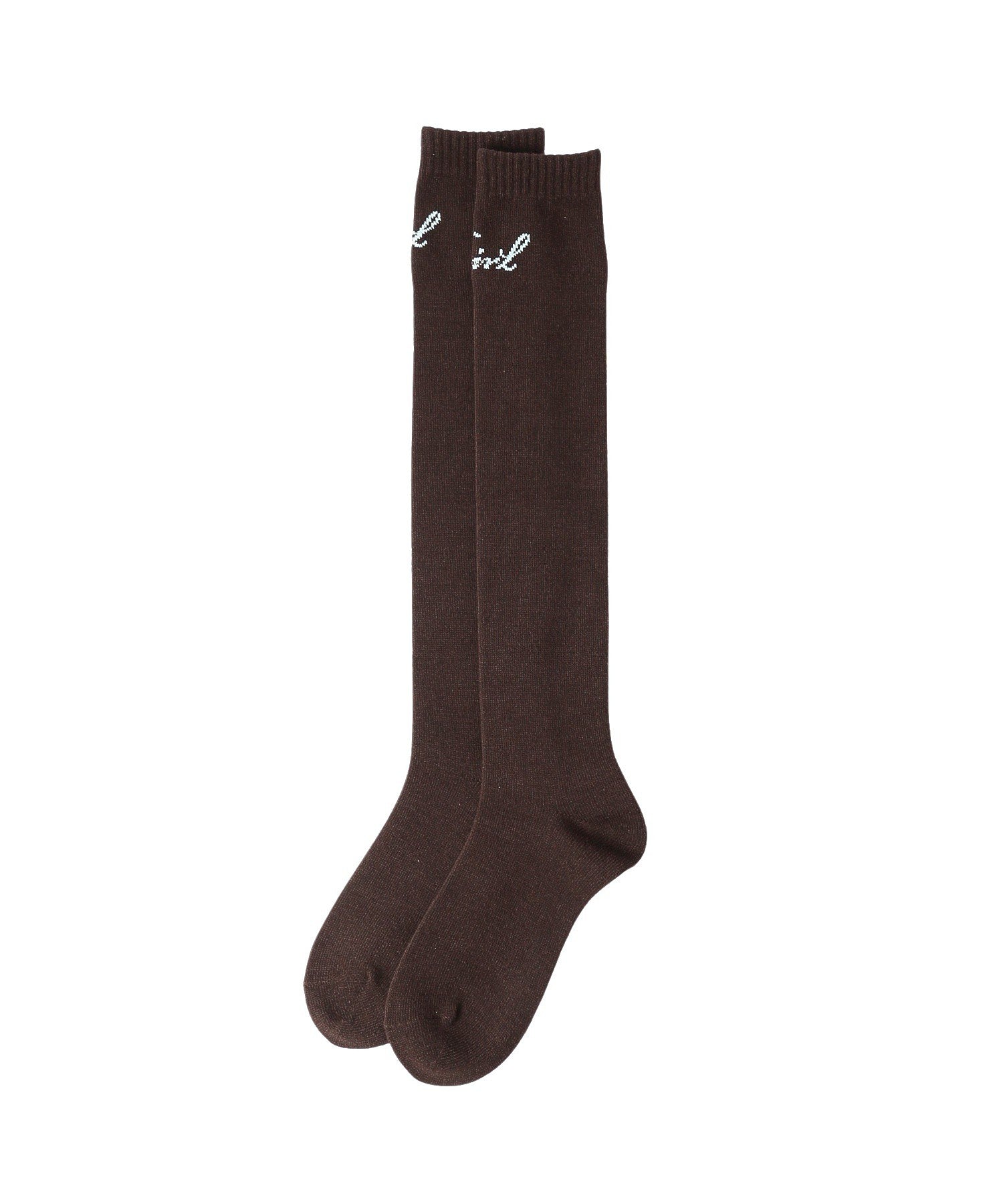 SCRIPT LOGO HIGH SOCKS