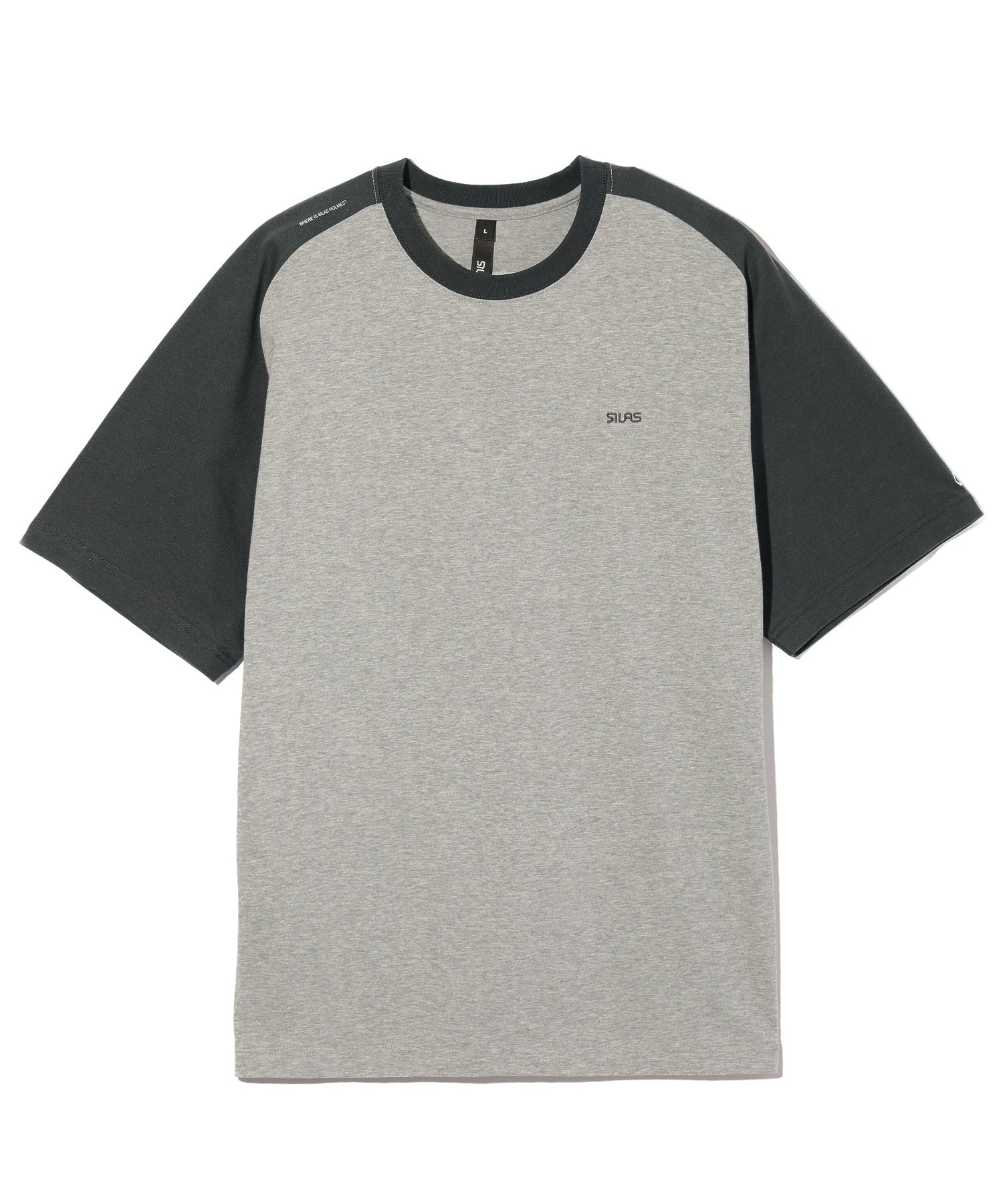 S/S BICOLOR RAGLAN TEE