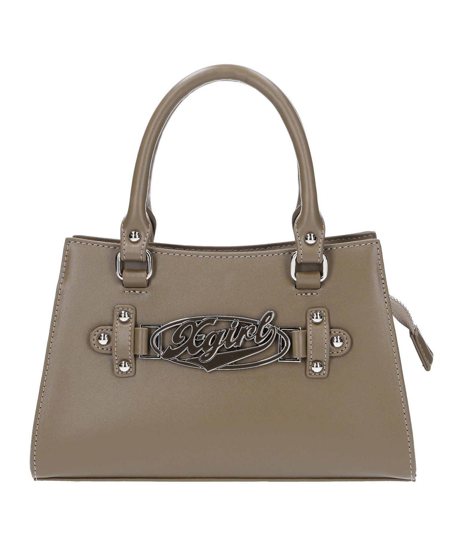 OVAL LOGO BUCKLE 2WAY SHOULDER BAG