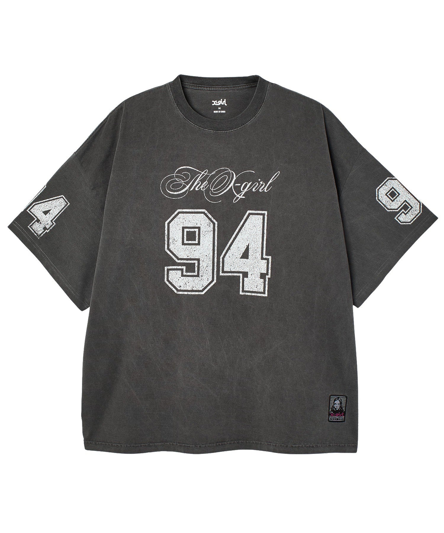 FADED NUMBER S/S BIG TEE DRESS