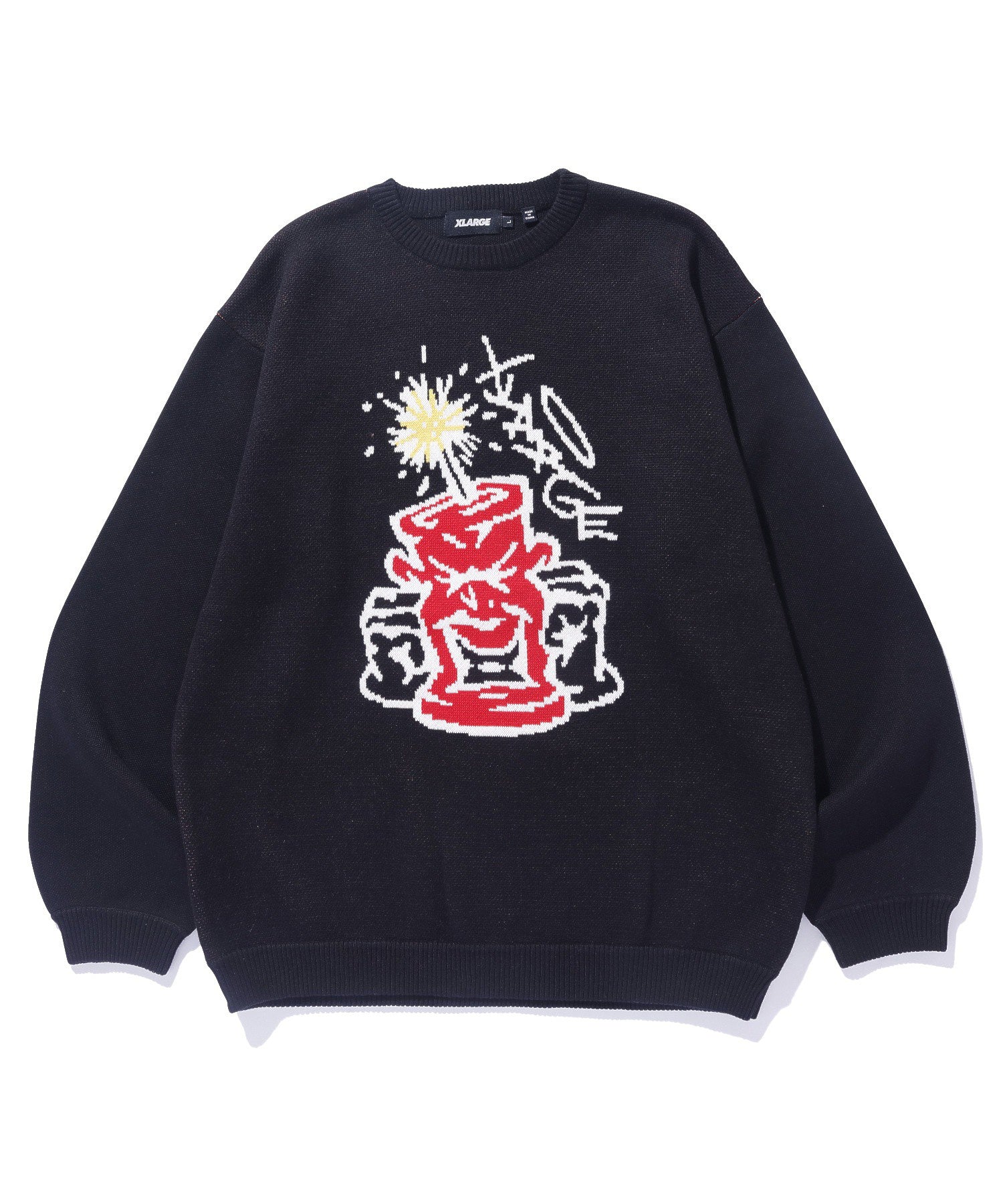 FLAT DYNAMITE CREWNECK KNIT