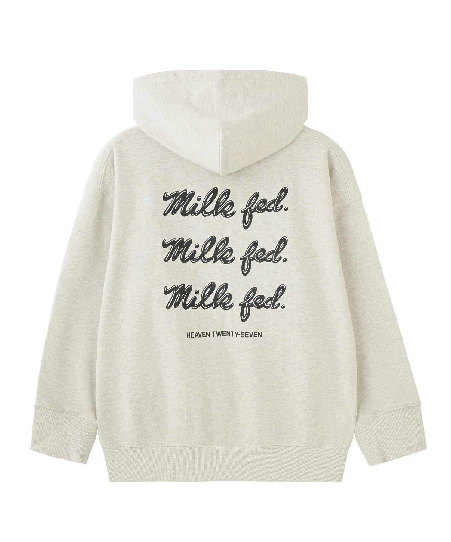 EXTENDED ICING LOGO ZIP UP HOODIE