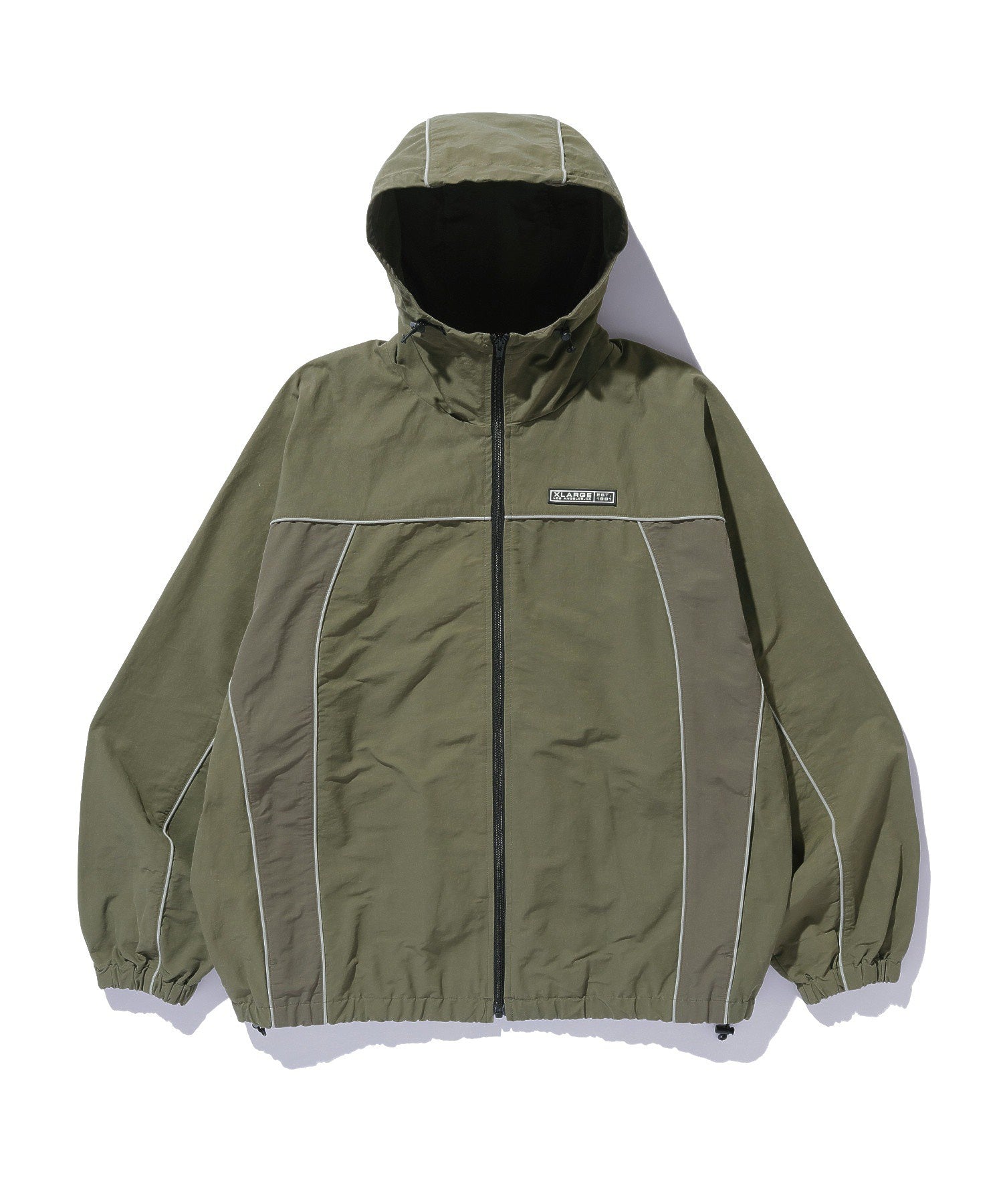 CURVED NYLON JACKET