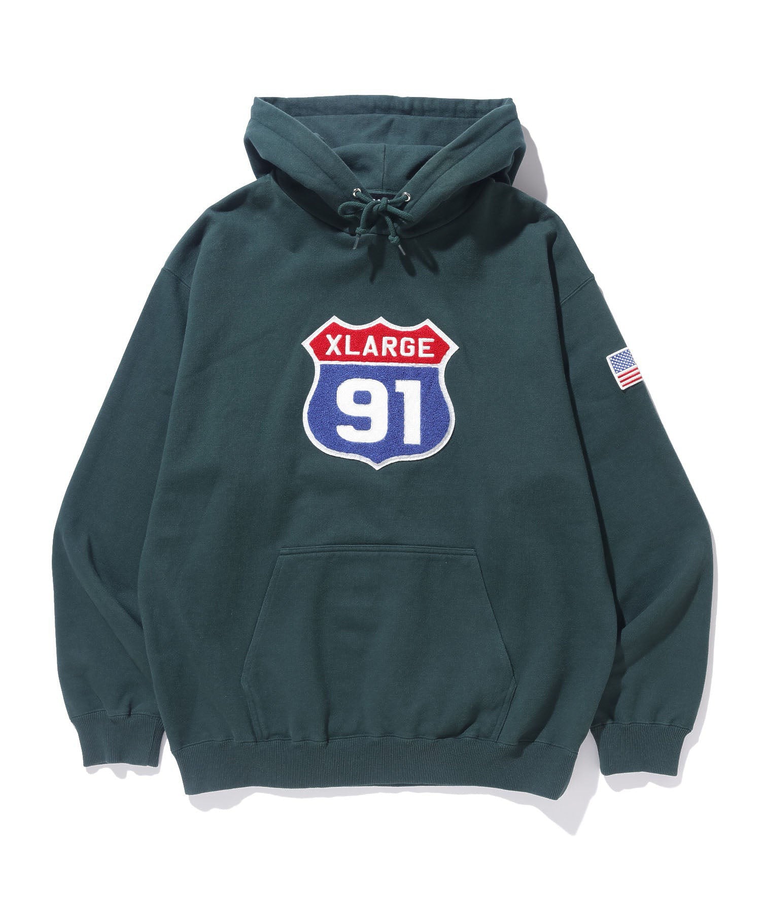 XL 91 HOODED SWEATSHIRT XLARGE