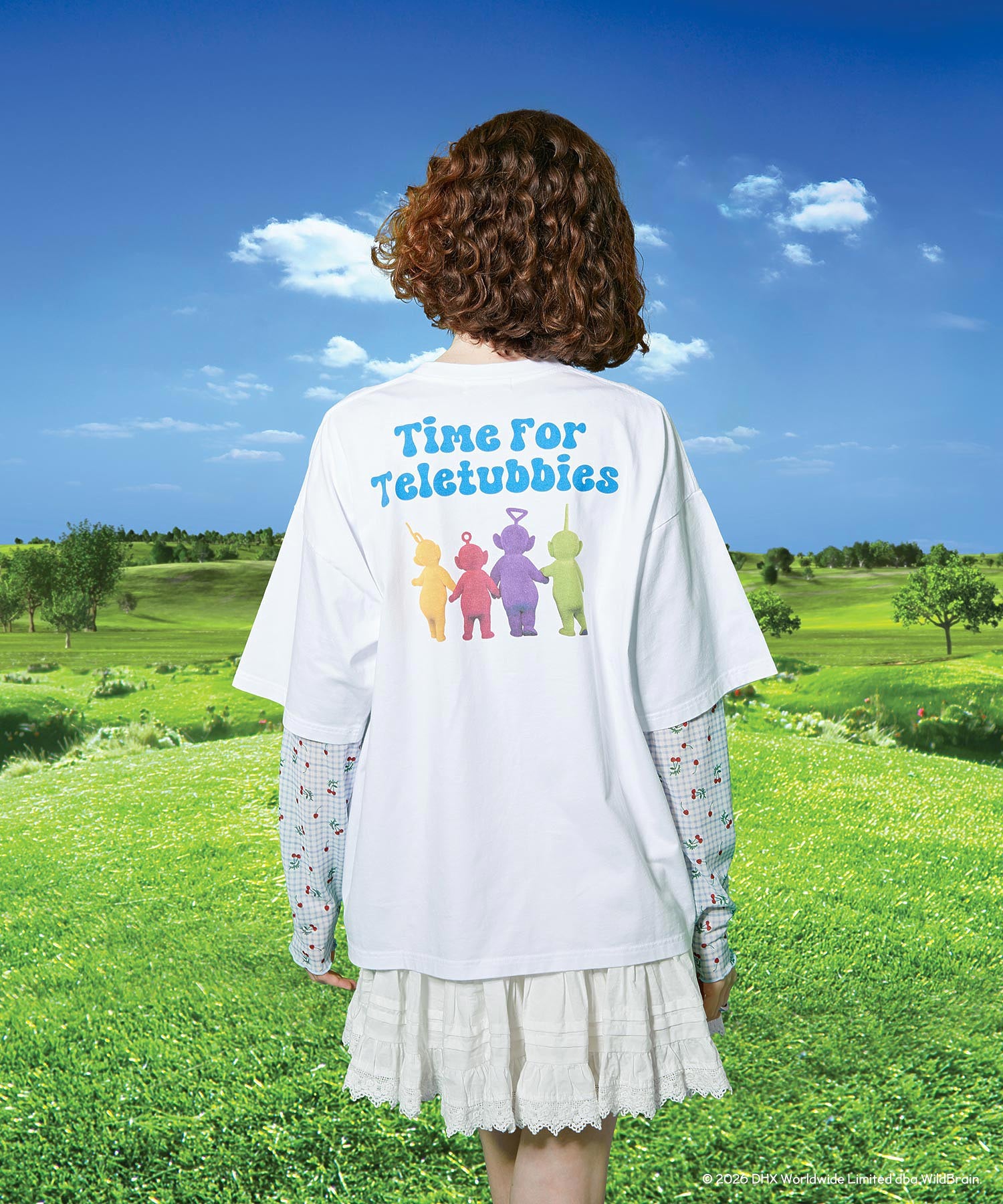 MILKFED. / TELETUBBIES BACK VIEW WIDE S/S TEE