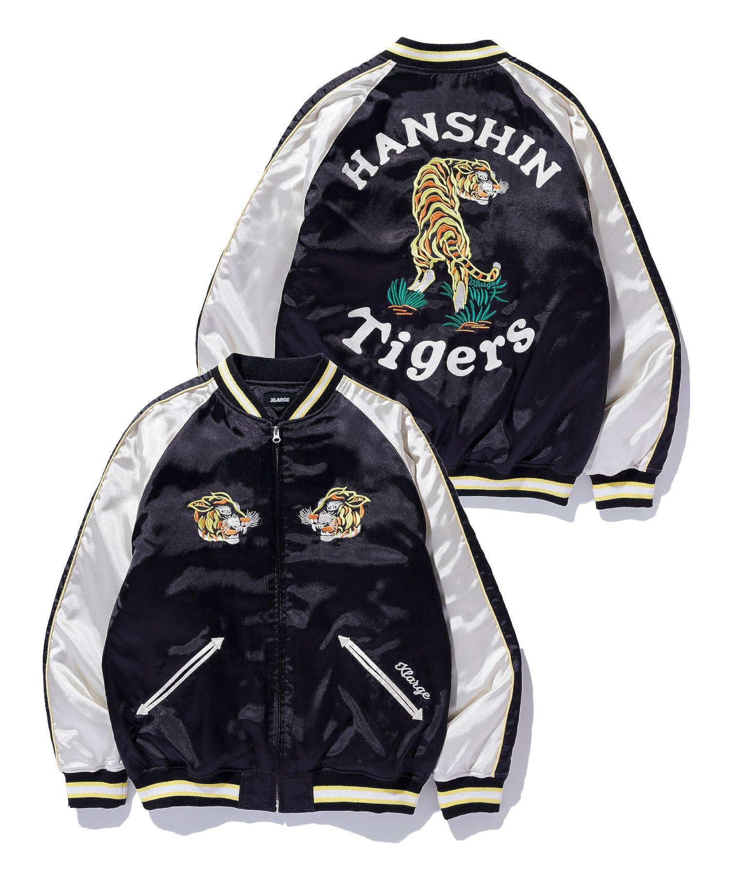 XLARGE×HANSHIN TIGERS SOUVENIR JACKET