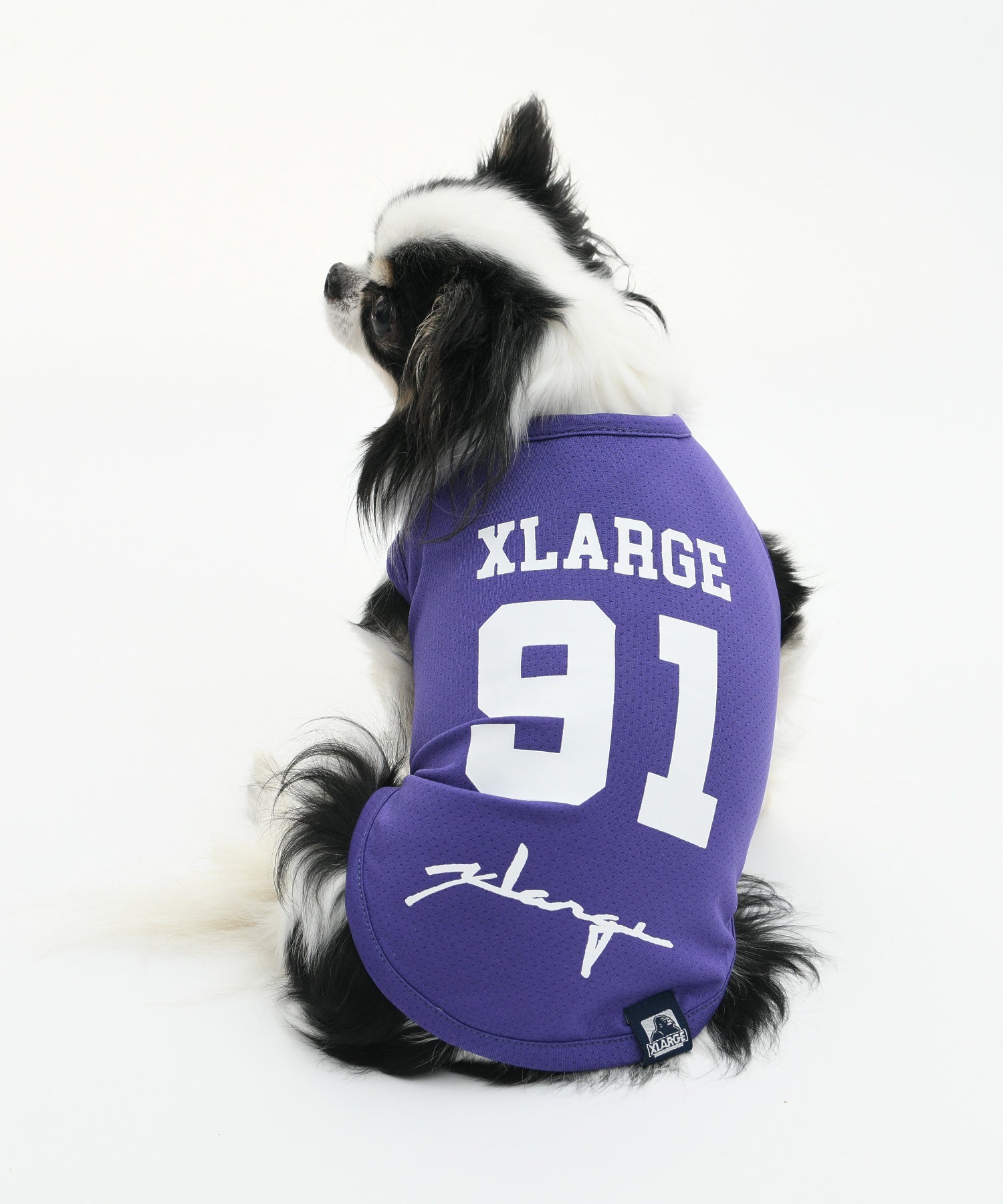 【XLARGE DOGWEAR】ロゴナンバリングメッシュタンク