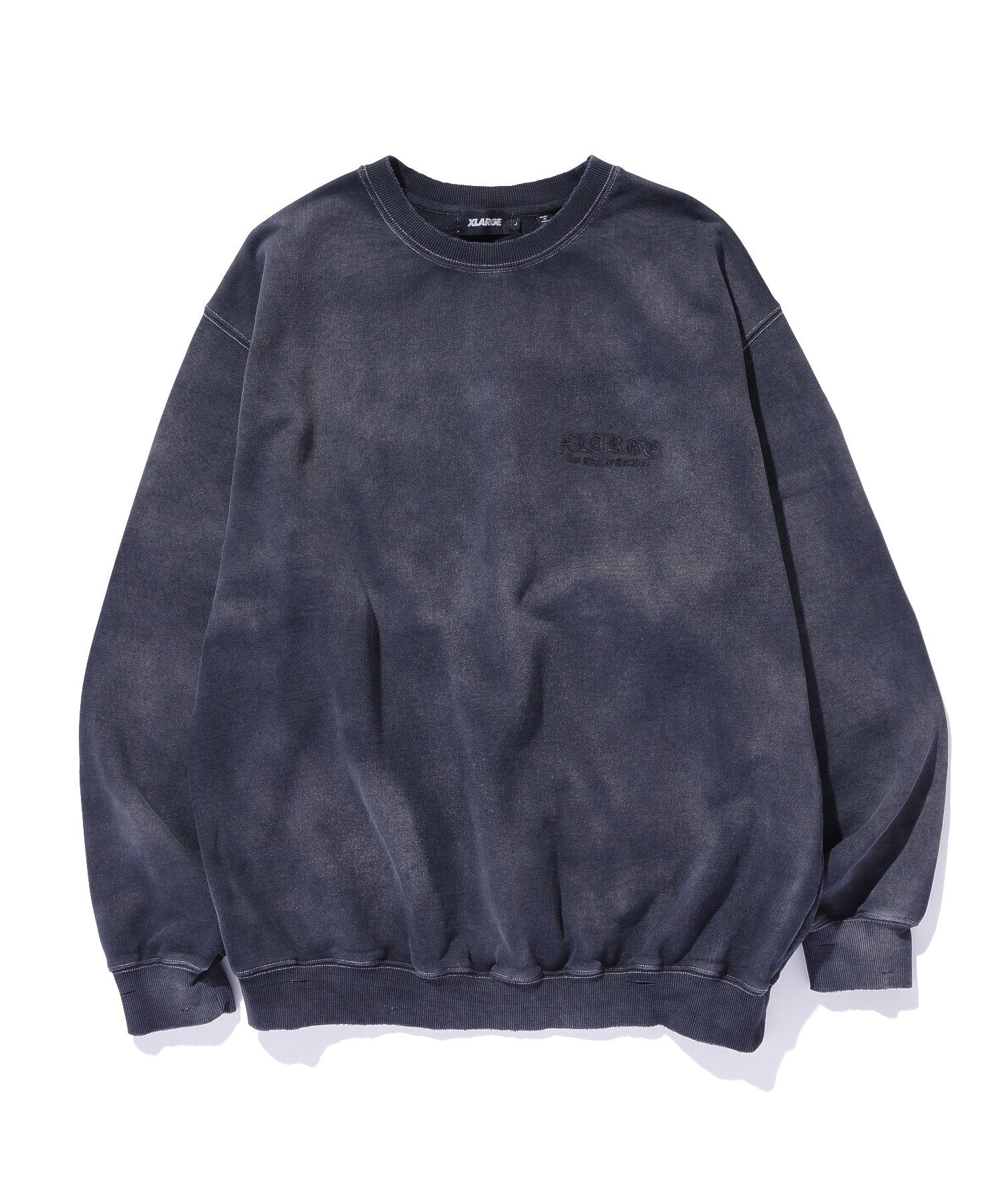 OLD ENGLISH BLEACHED CREWNECK SWEATSHIRT