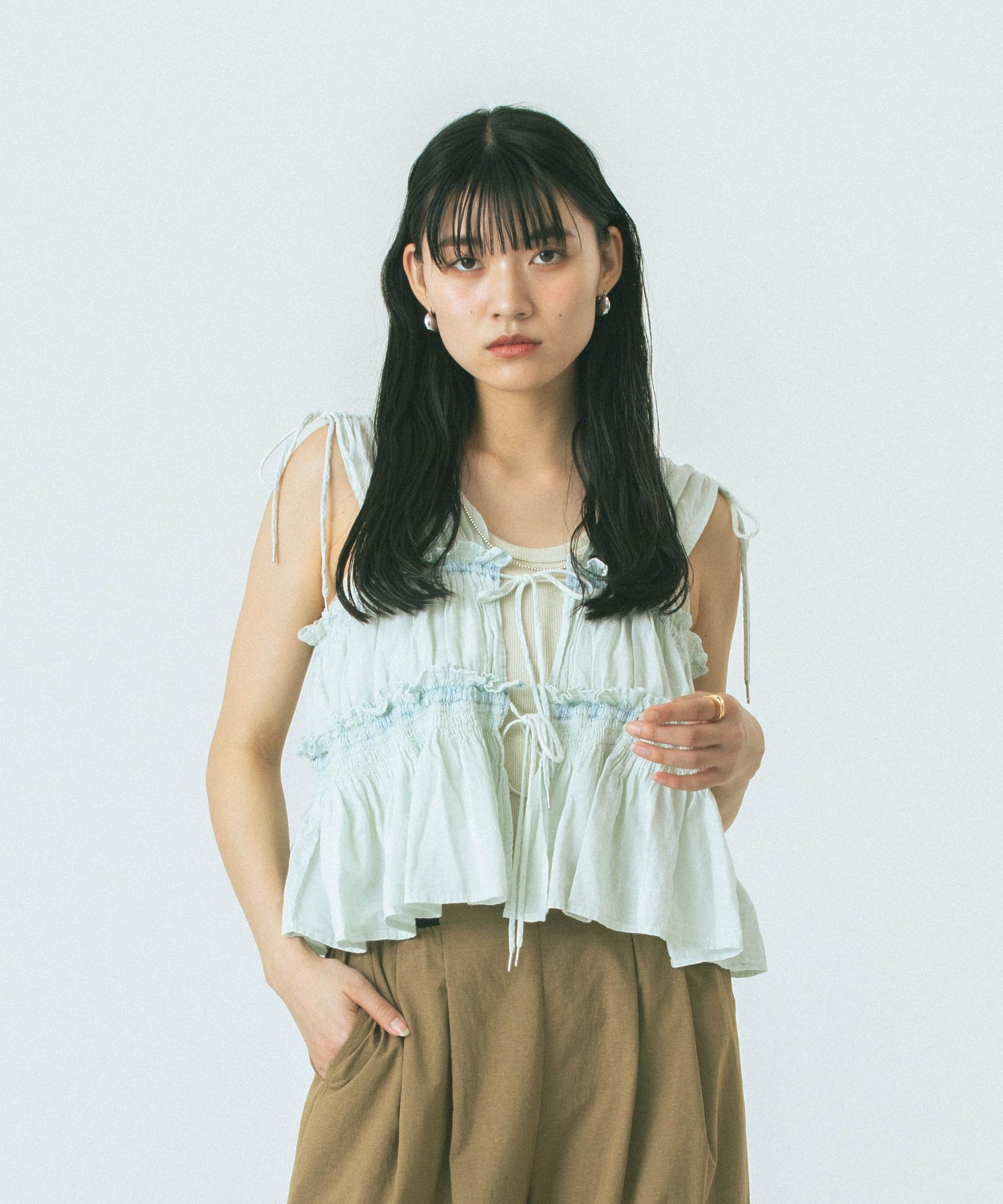 model:167cm 着用サイズ:ONE SIZE