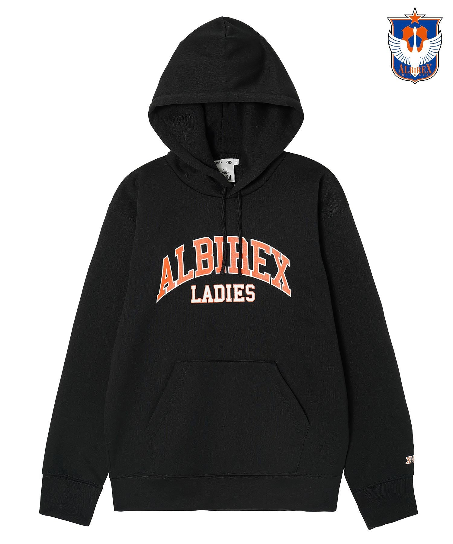 WEリーグ|ALB L COLLEGE LOGO SWEAT HOODIE/アルビレックス新潟レディース/ALBIREX カレッジロゴスウェットパーカー