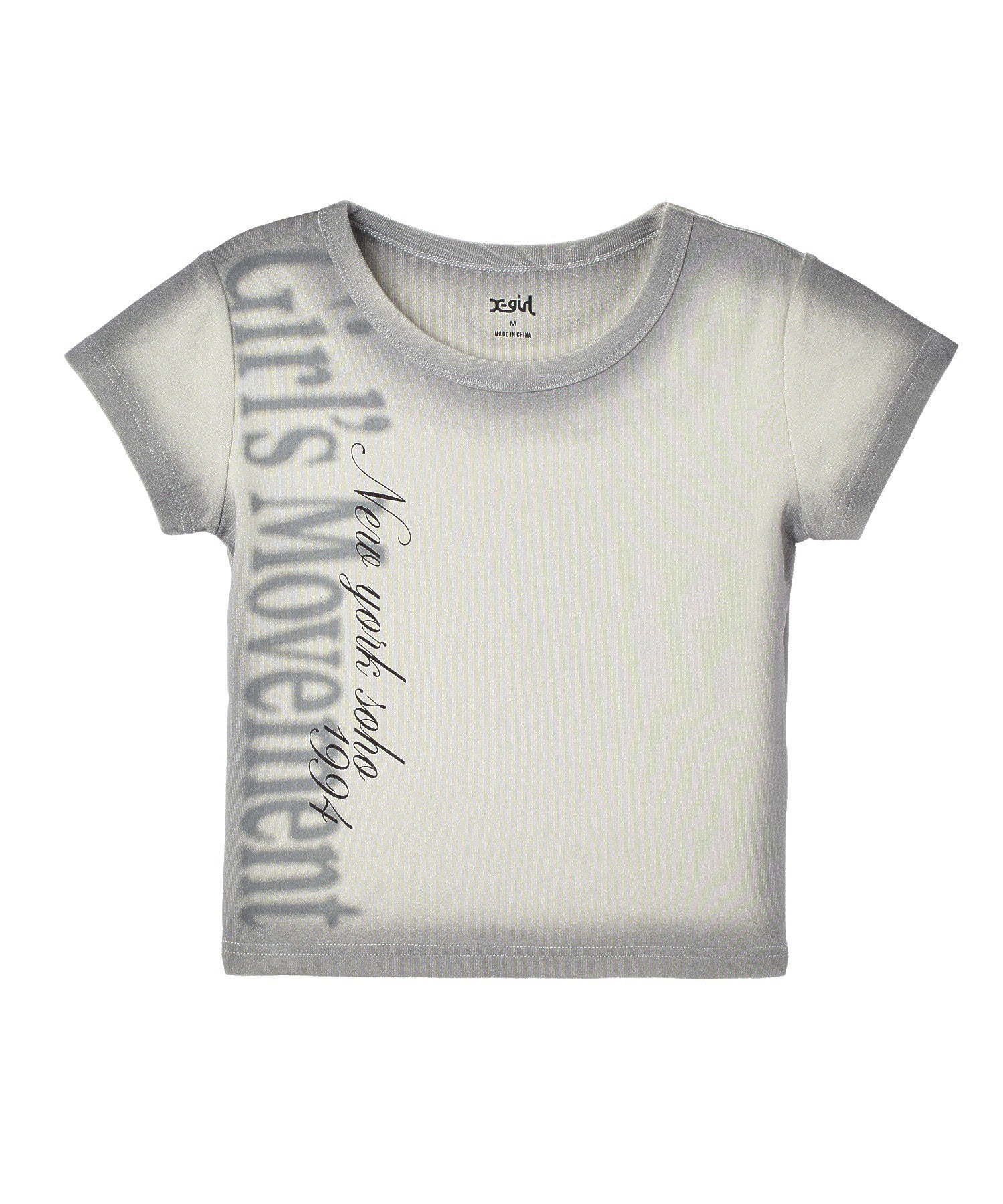 BLURRED SPRAY LOGO S/S BABY TEE