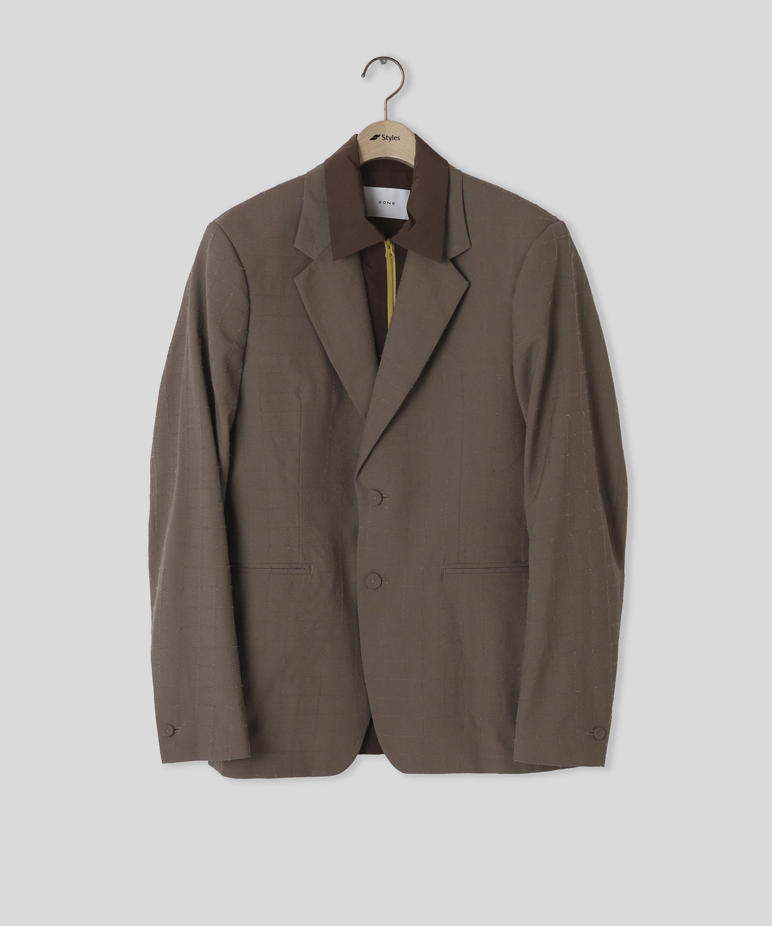 8ON8/エイトオンエイト/Double-breasted Deconstructed Suit N2BAG210177