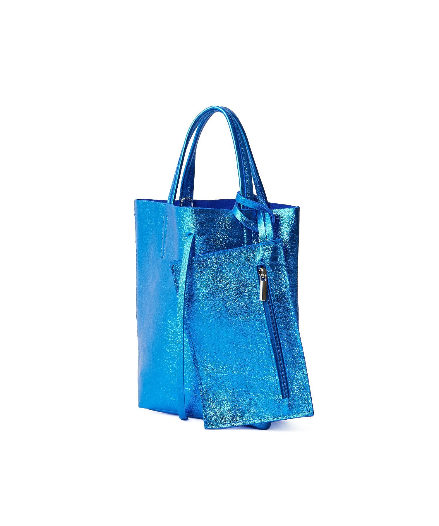 MILLELA FIRENZE /METALIC MINI TOTE BAG
