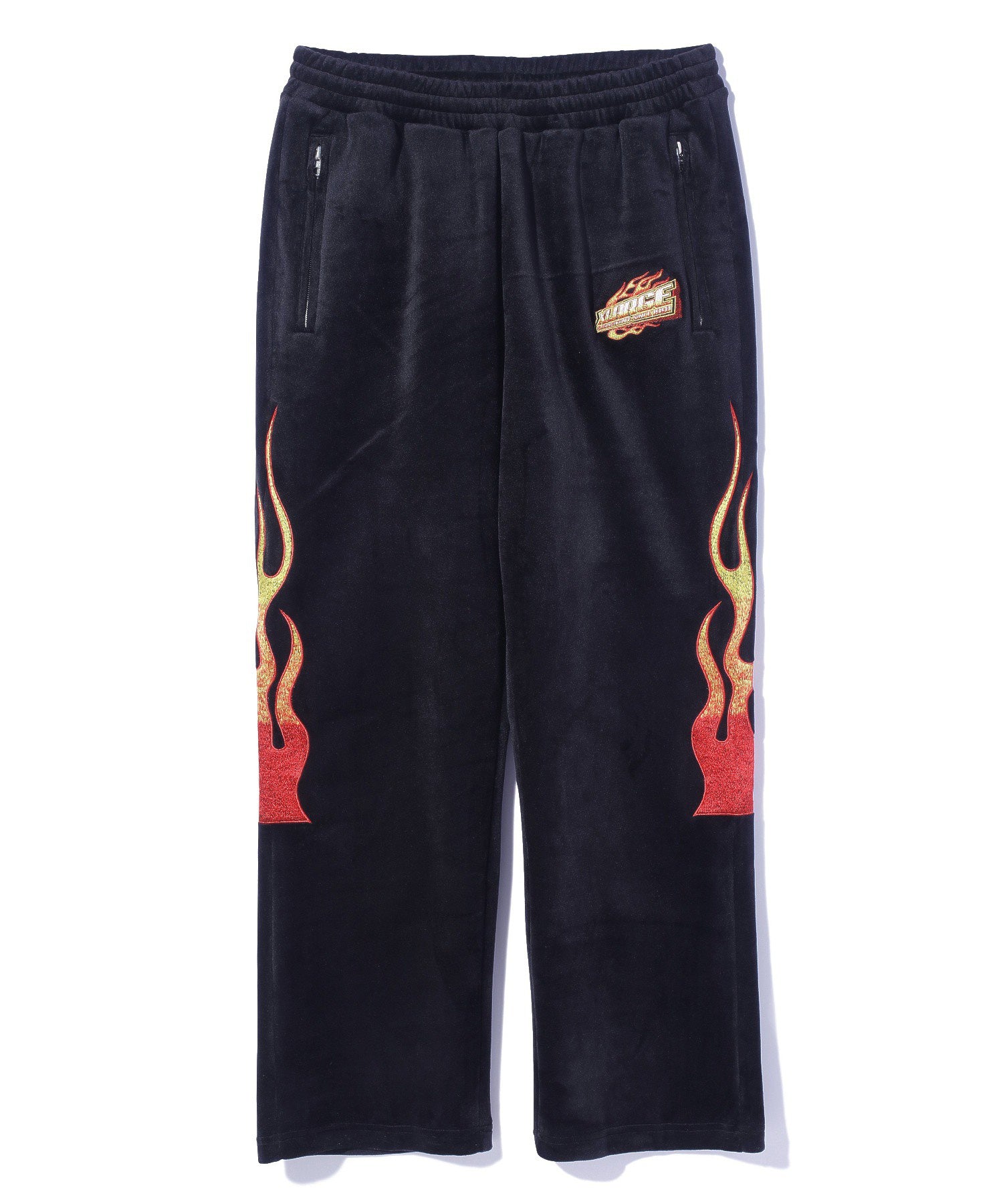 VELOUR TRACK PANTS