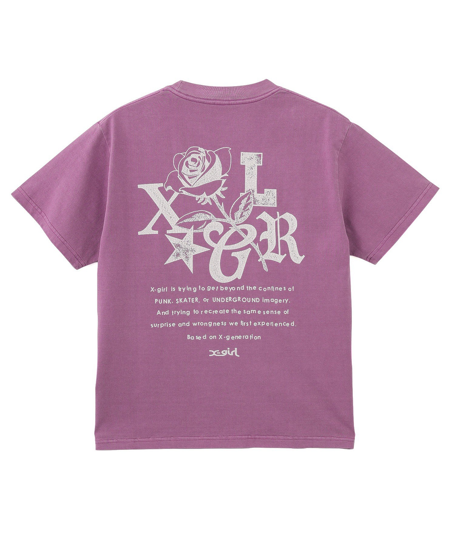 ROSE LOGO FADED S/S TEE