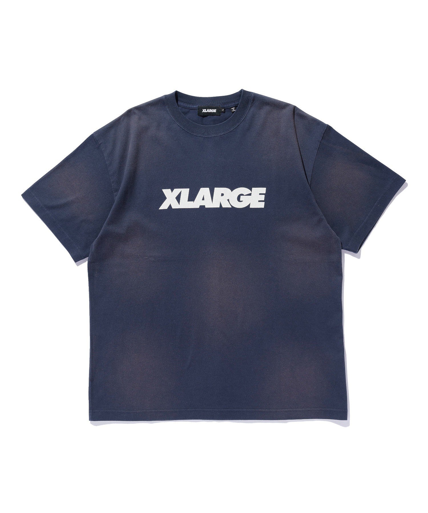 DISCHARGE PRINTED STANDARD LOGO S/S TEE