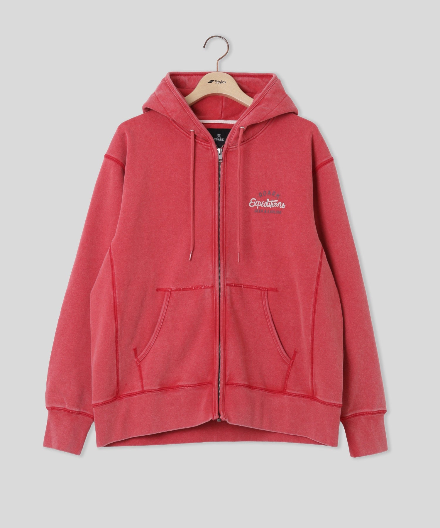 ROARK/ロアーク/SIGN WRITER F/Z HOOD SWEAT RSWJ1250-RRD