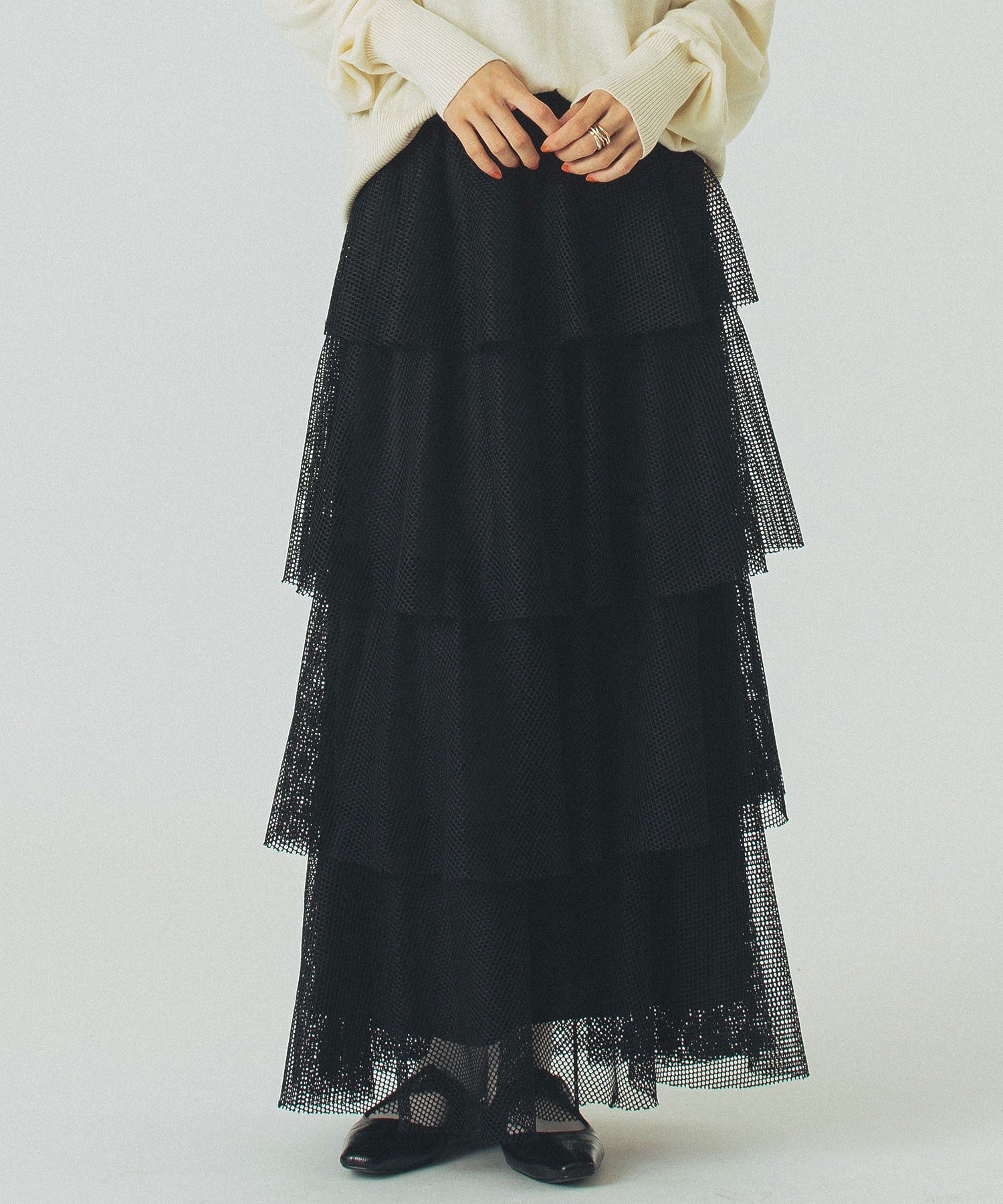 model:161cm 着用サイズ:ONE SIZE