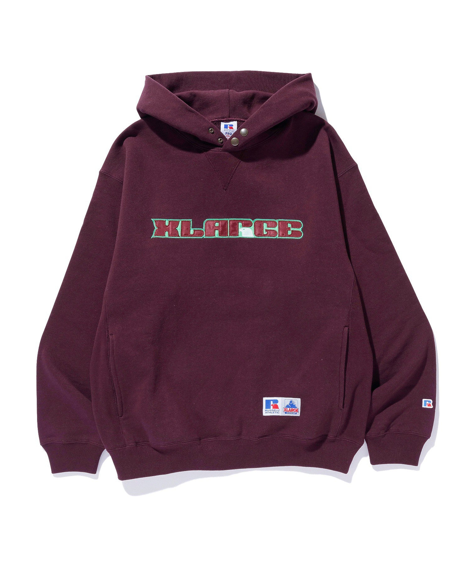 XLARGE×RUSSELL ATHLETIC PULLOVER HOODED SWEATSHIRT