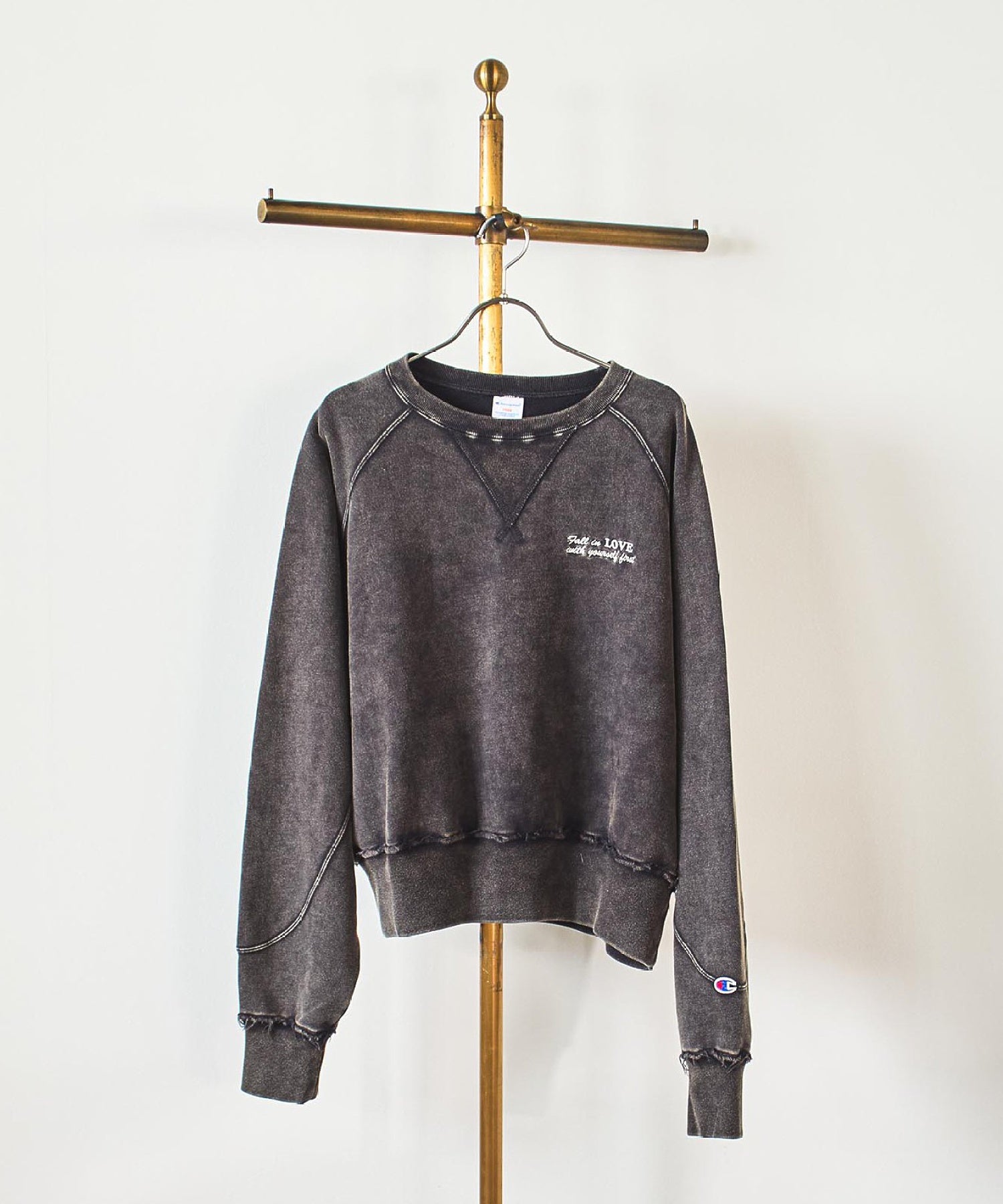 【Champion別注】ROSE BUD×Champion HEAVY WASH SWEAT