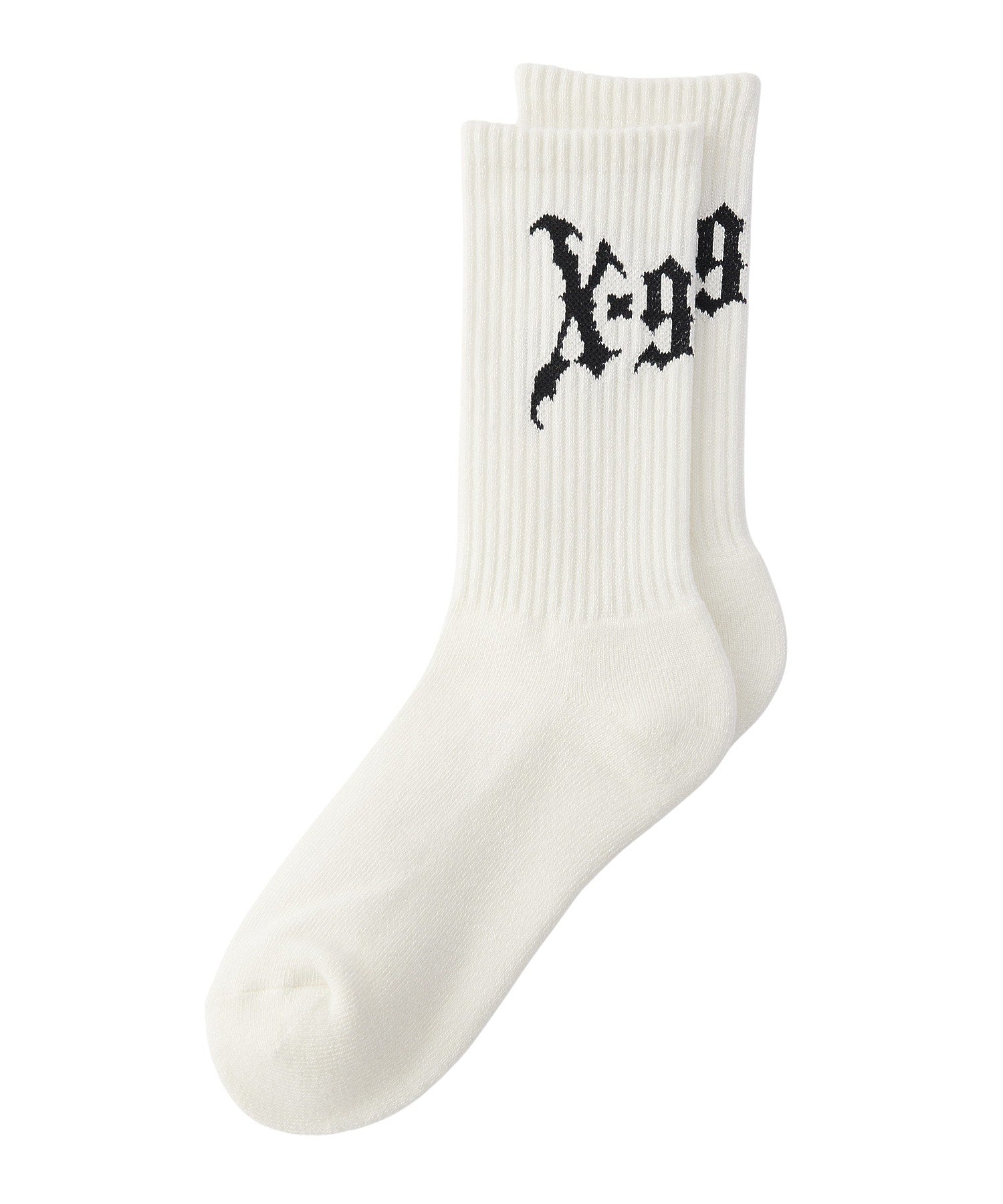 GOTHIC LOGO RIB SOCKS