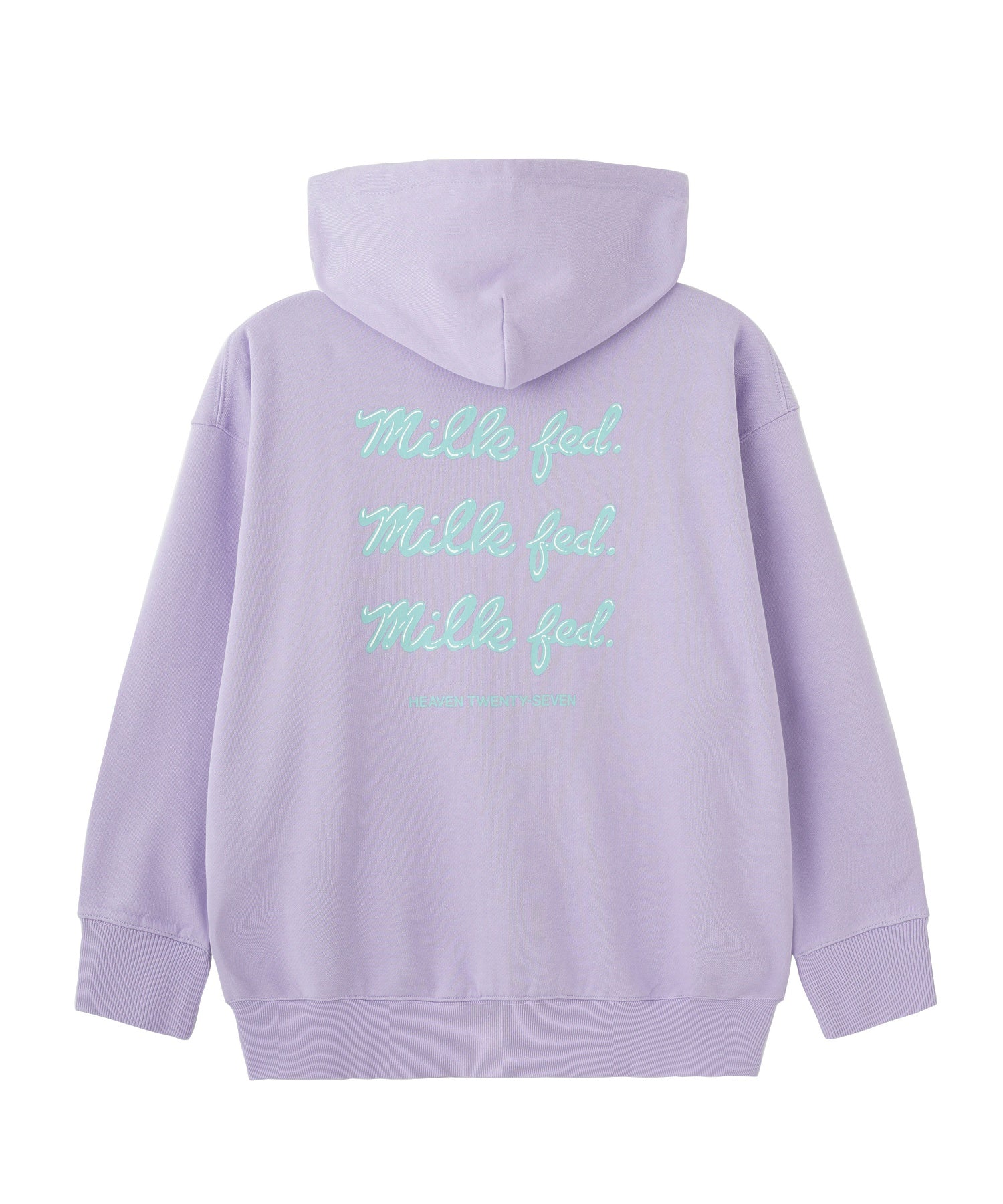 EXTENDED ICING LOGO ZIP UP HOODIE