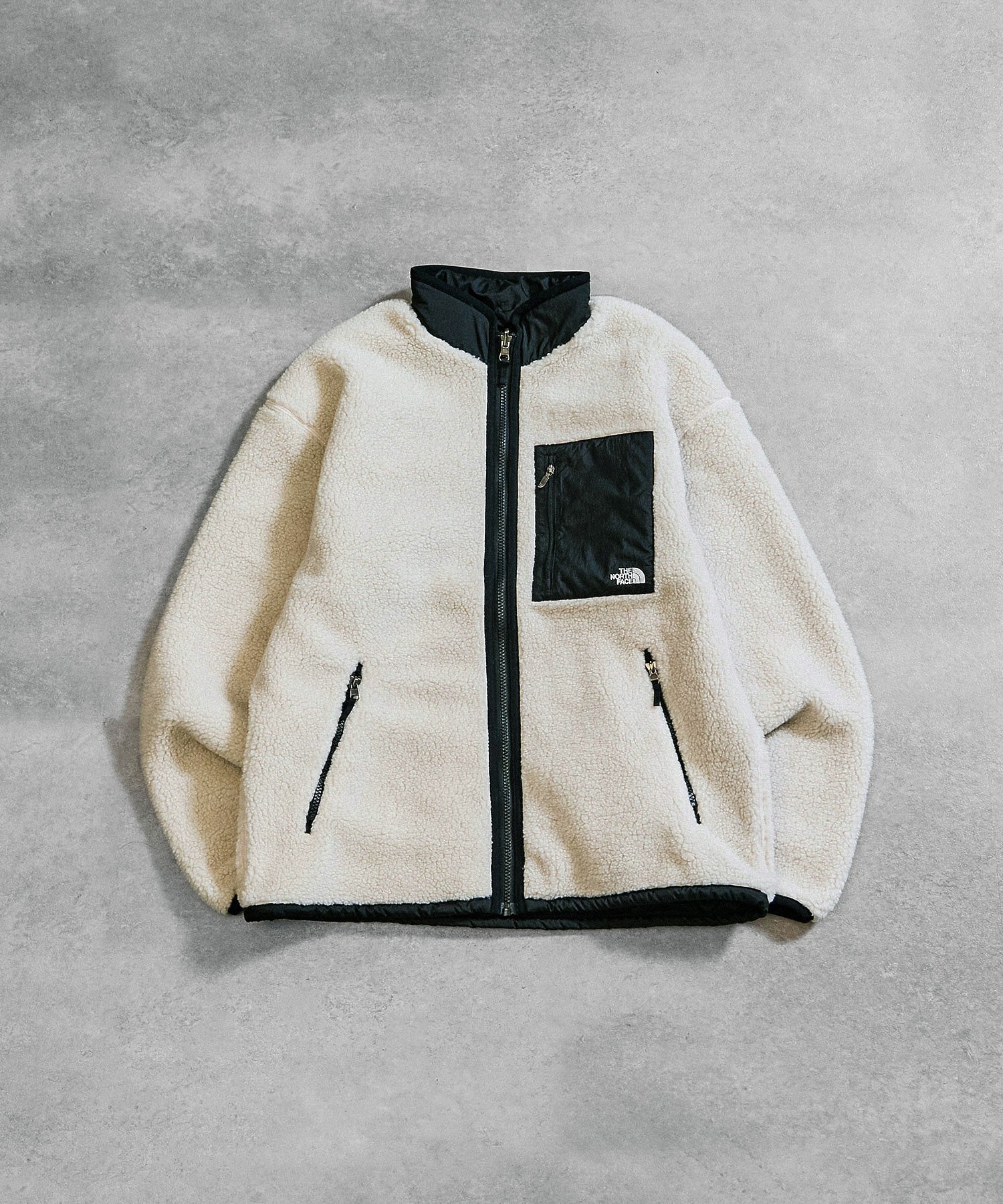 THE NORTH FACE/REVERSIBLE EXTREME PILE FLEECE JACKET