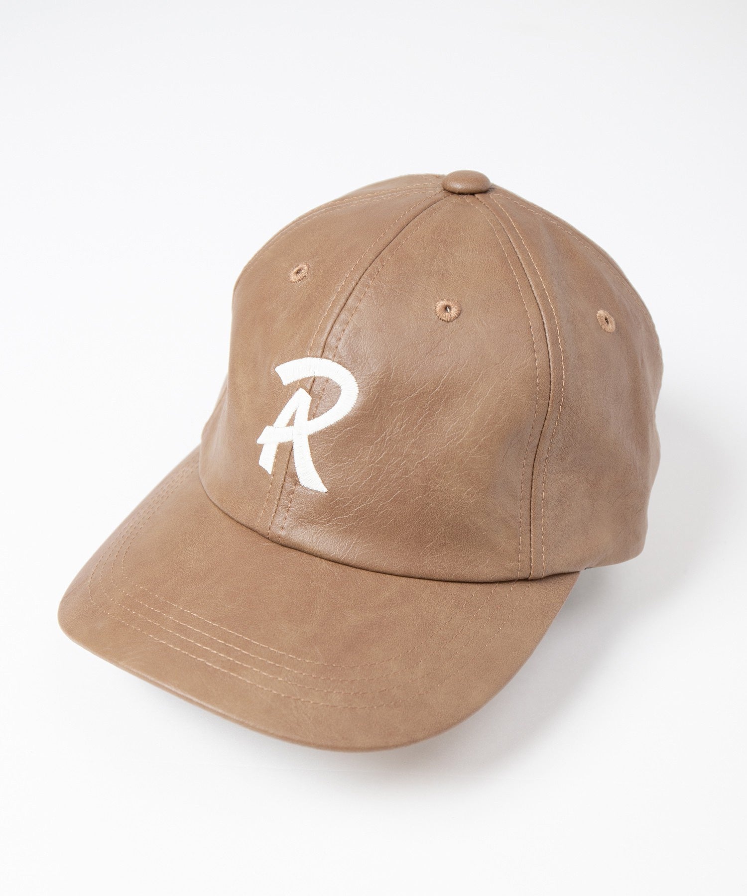 【Racal】Fake Leather B.B Cap