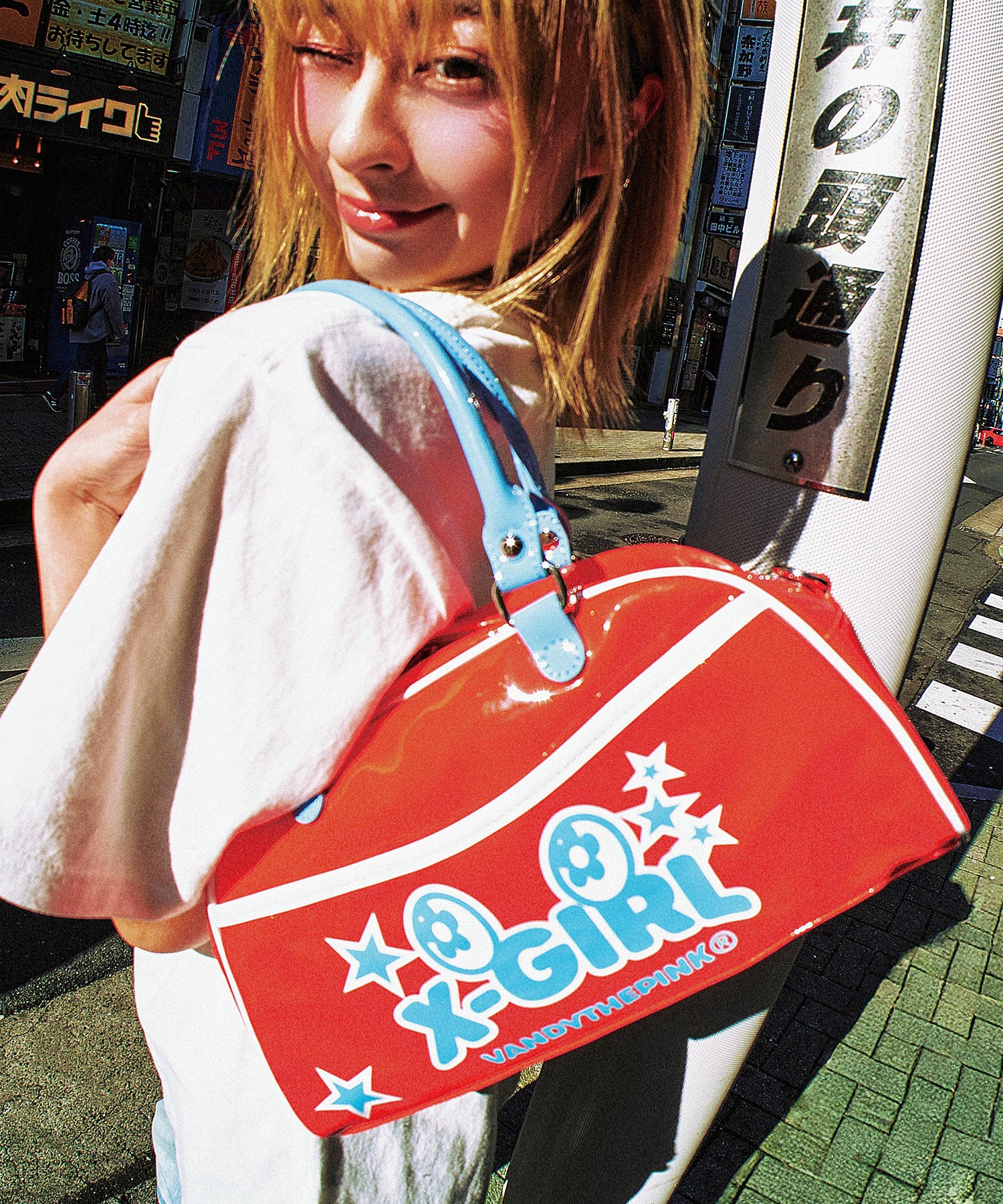 X-girl x VTP BOWLING BAG