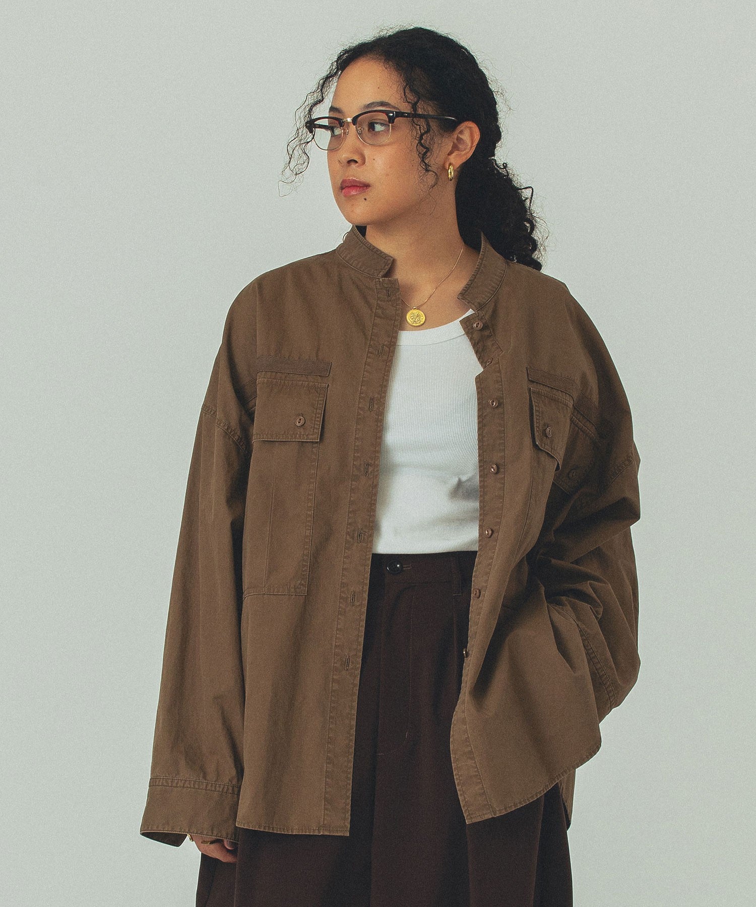 GENE HEAVENS/MILITARY POCKET SHIRT