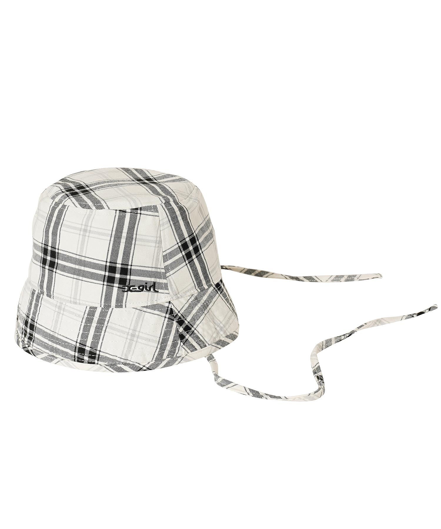 PLAID BUCKET HAT X-girl