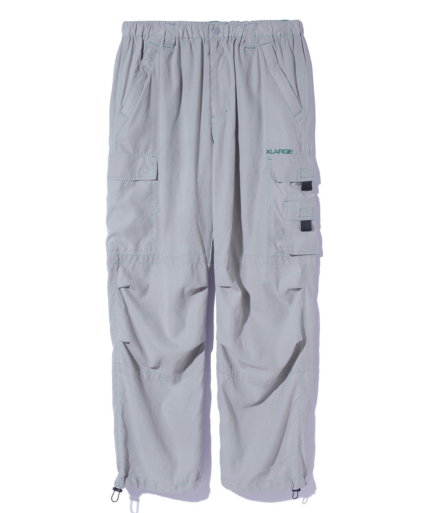 CONTRAST STITCH CARGO PANTS