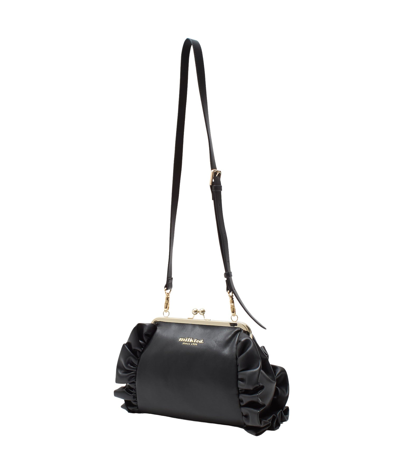 KISS LOCK RUFFLE BAG