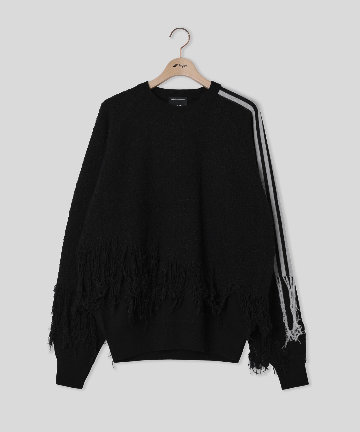 Y-3/ワイスリー/KNIT 3S SWEAT BLACK KR1124