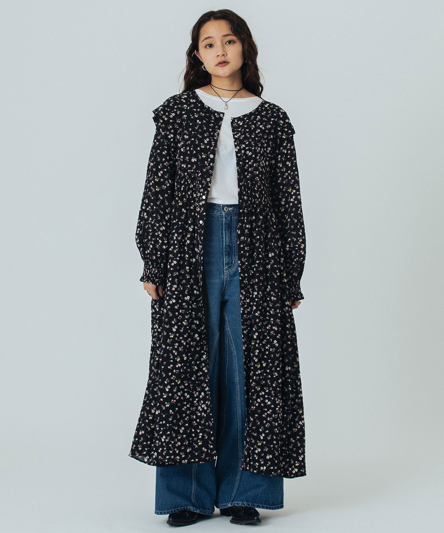 model:160cm 着用サイズ:ONE SIZE