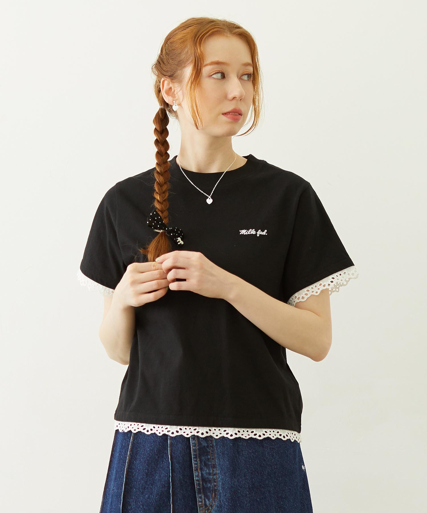 LACE S/S TEE