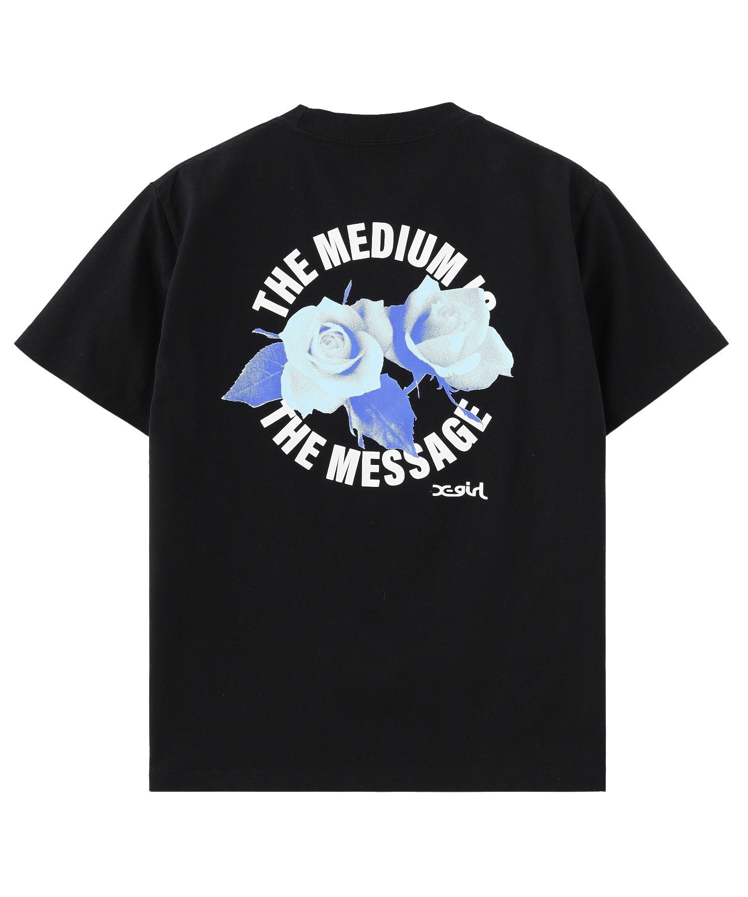 ROSE AND LOGO S/S TEE